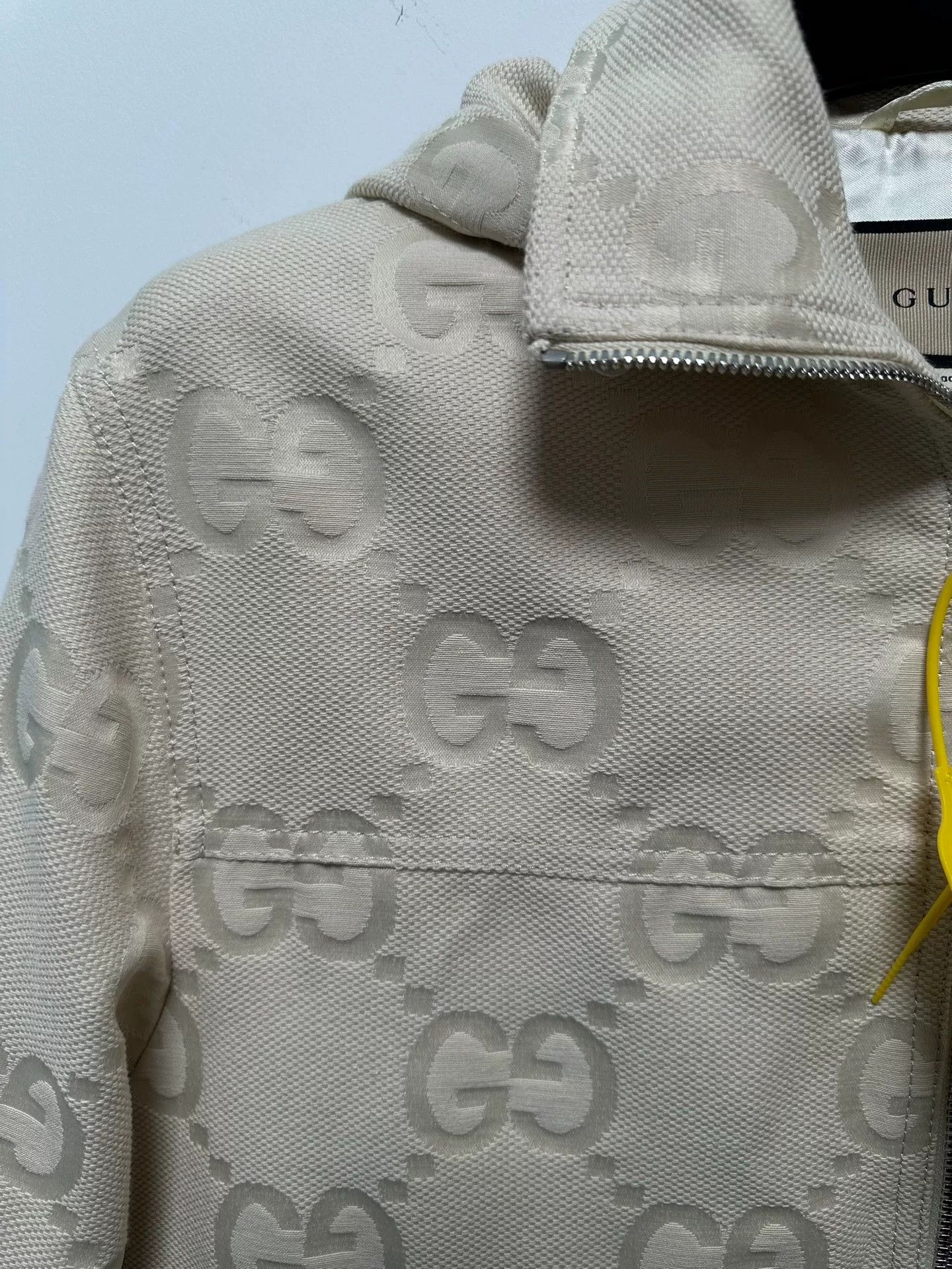 Gucci Gucci Beige Monogram Windbreaker Jacket Size US M / EU 48-50 / 2 - 3 Thumbnail