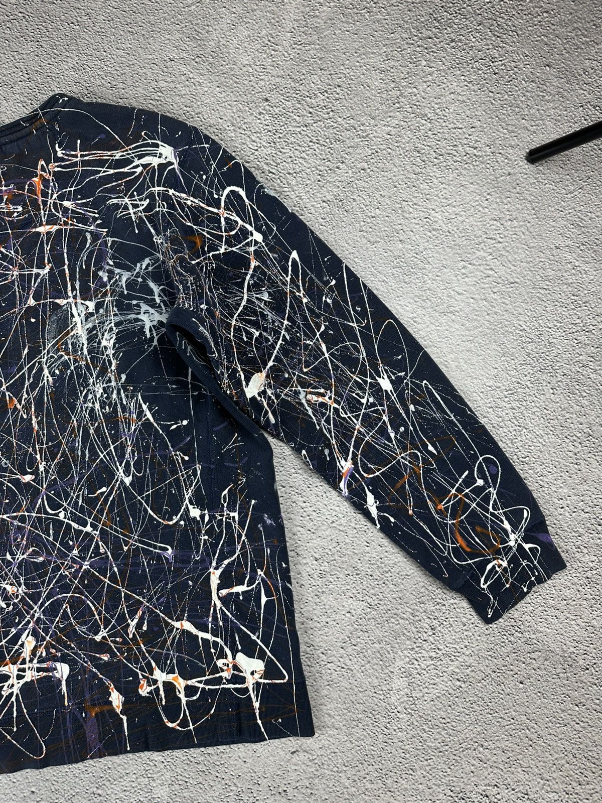 Nike Vintage Nike Custom Tie-Dye Paint Sweatshirt Y2K Distressed Size US M / EU 48-50 / 2 - 6 Thumbnail
