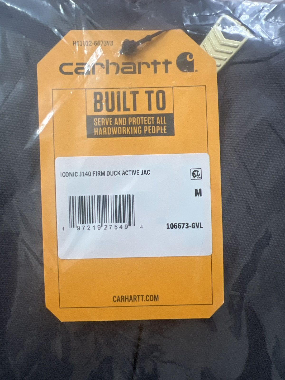 Carhartt J140 Firm Duck Active Jacket