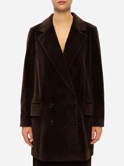 Dolce & Gabbana o1y0825 Coat in Dark Brown Size XS / US 0-2 / IT 36-38 - 2 Thumbnail