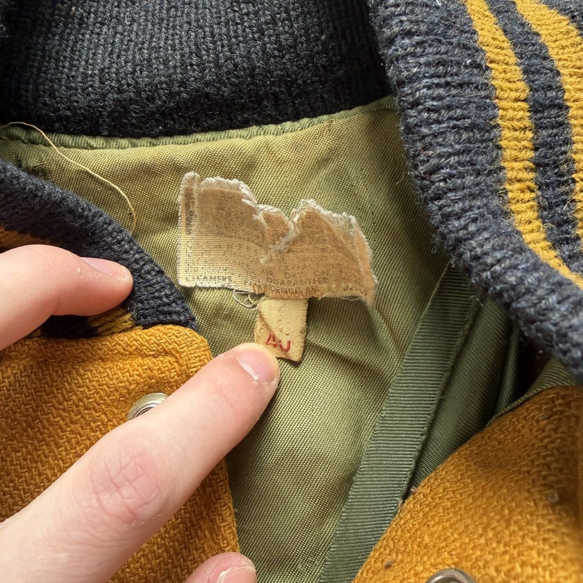 Other 1940s Mary Persons Letterman Jacket size 40 Size US XXS / EU 40 - 4 Thumbnail