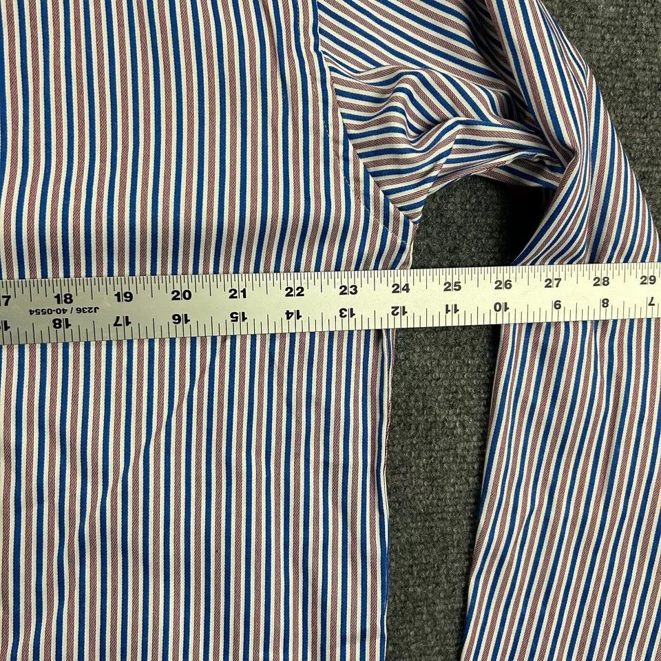 Other Leonardi Shirt Mens XL Button Up French Cuff Cotton Adults Size US XL / EU 56 / 4 - 6 Thumbnail
