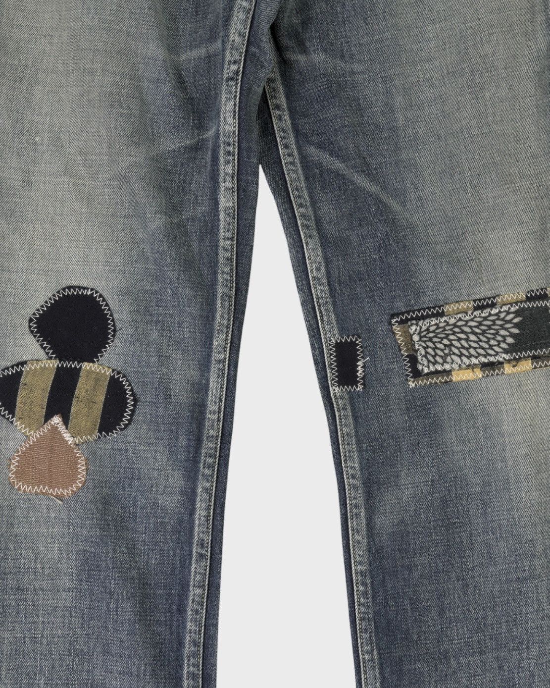 Visvim Visvim Social Sculpture Patchwork Denim Pants Size US 32 / EU 48 - 5 Thumbnail