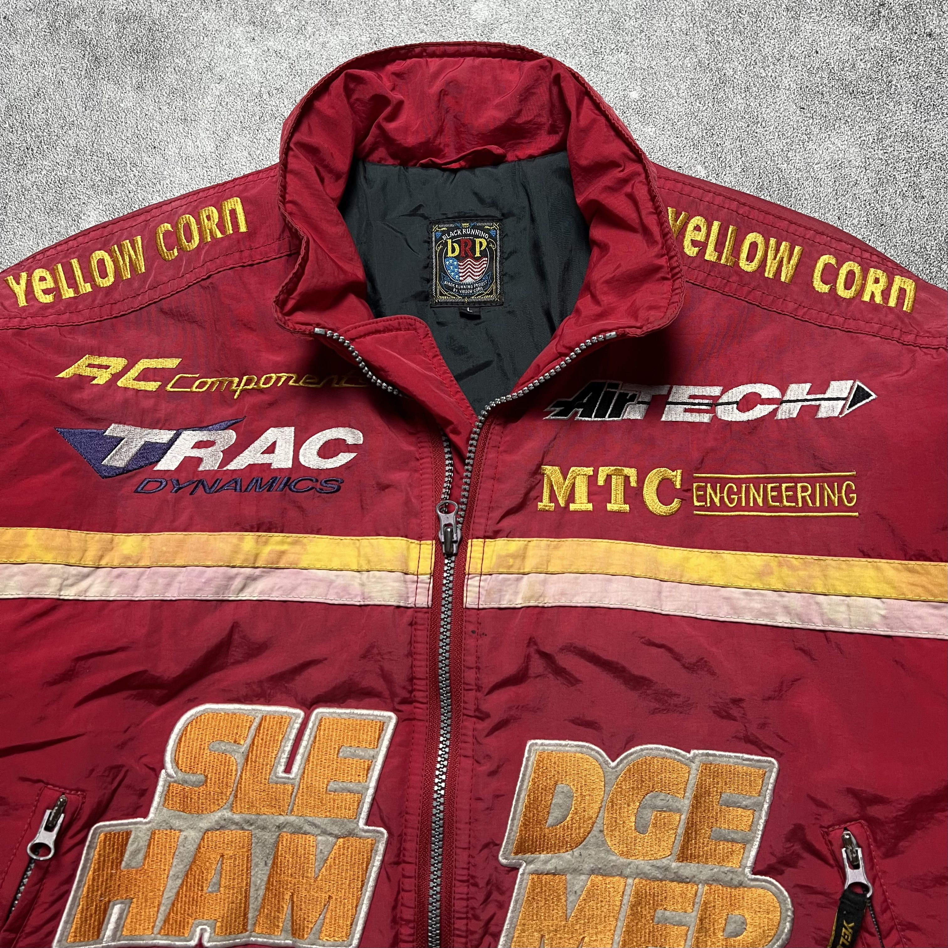 Schott × Vintage × YELLOW CORN Yellow Corn Light Jacket Size US L / EU 52-54 / 3 - 2 Thumbnail