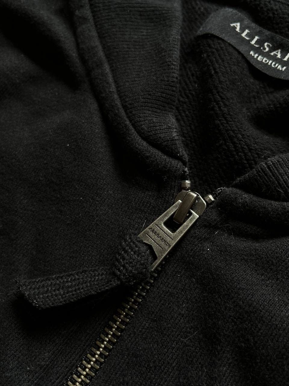 Vintage Allsaints Cotton Zip Olympic Jacket Y2K M