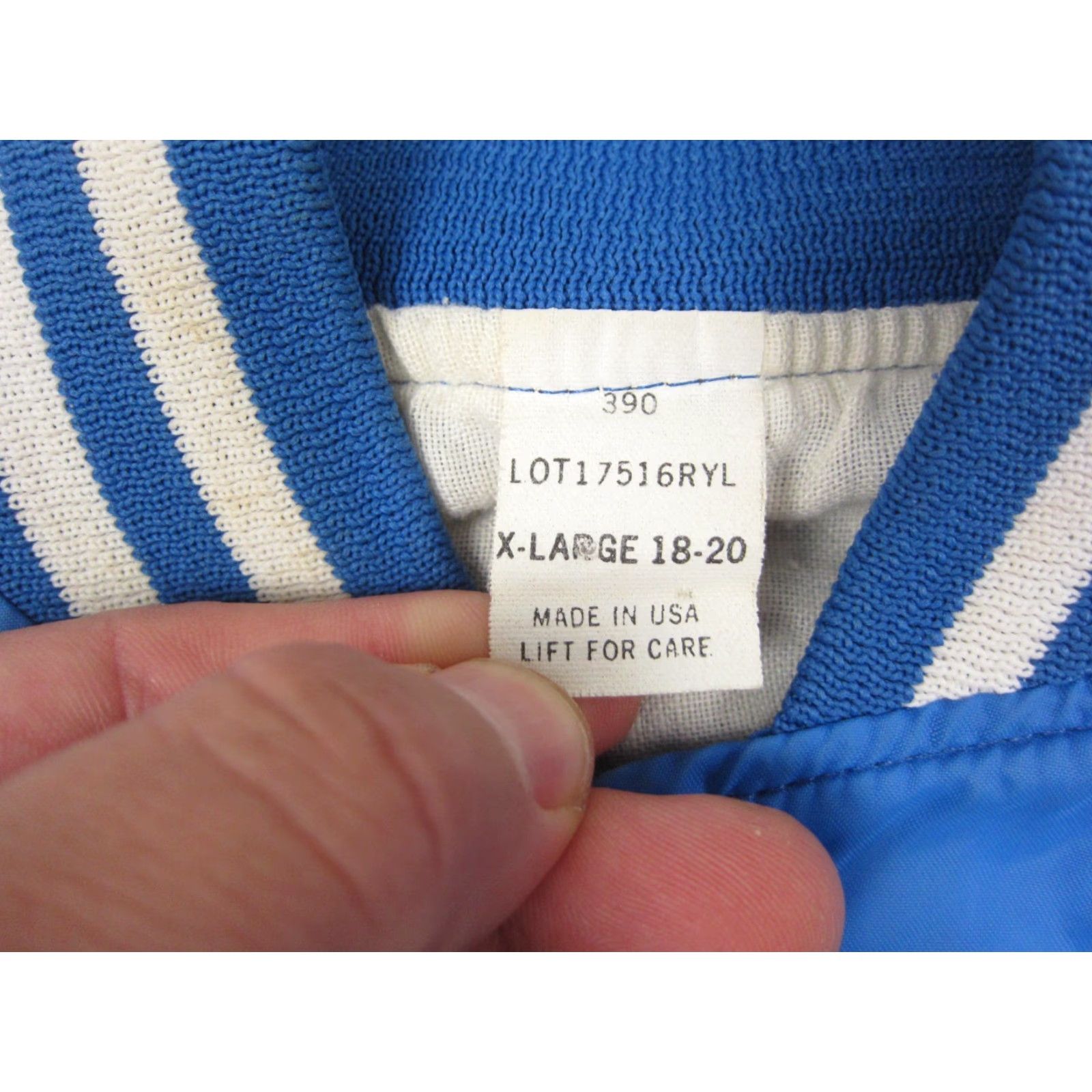 Vintage VINTAGE Girl Scouts Jacket Mens XL Blue Varsity 90s Outdoor Logo Women's XL Blue Varsity Jacket Size XL / US 12-14 / IT 48-50 - 7 Thumbnail