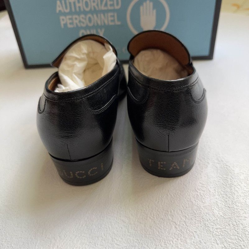 Gucci Gucci Stylish Leather Casual Loafers - Size US 8 / EU 41 - 3 Thumbnail
