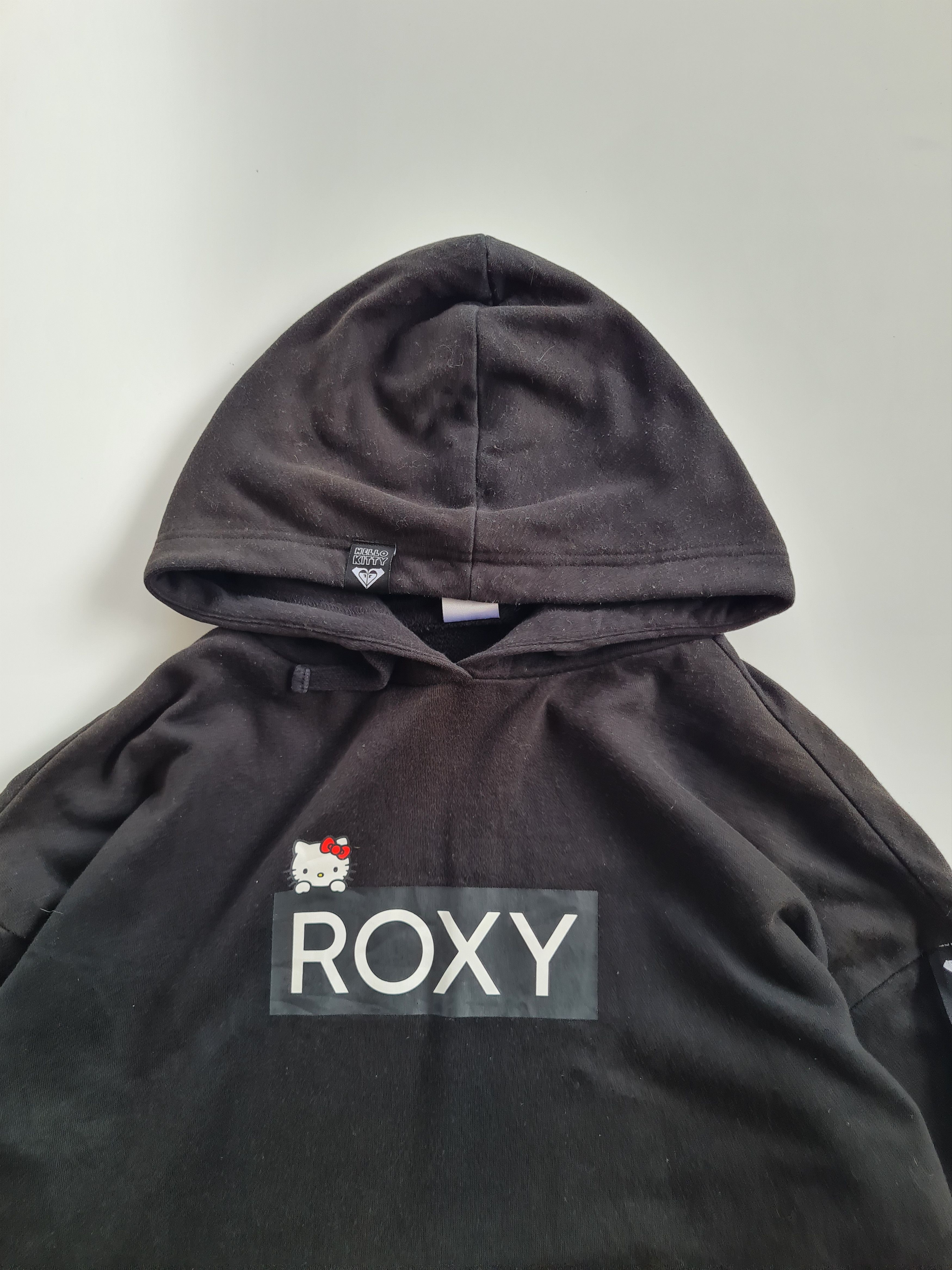 Cartoon Network × Vintage Vintage Hello Kitty X Roxy Hoodie Pullover Size US L / EU 52-54 / 3 - 5 Thumbnail