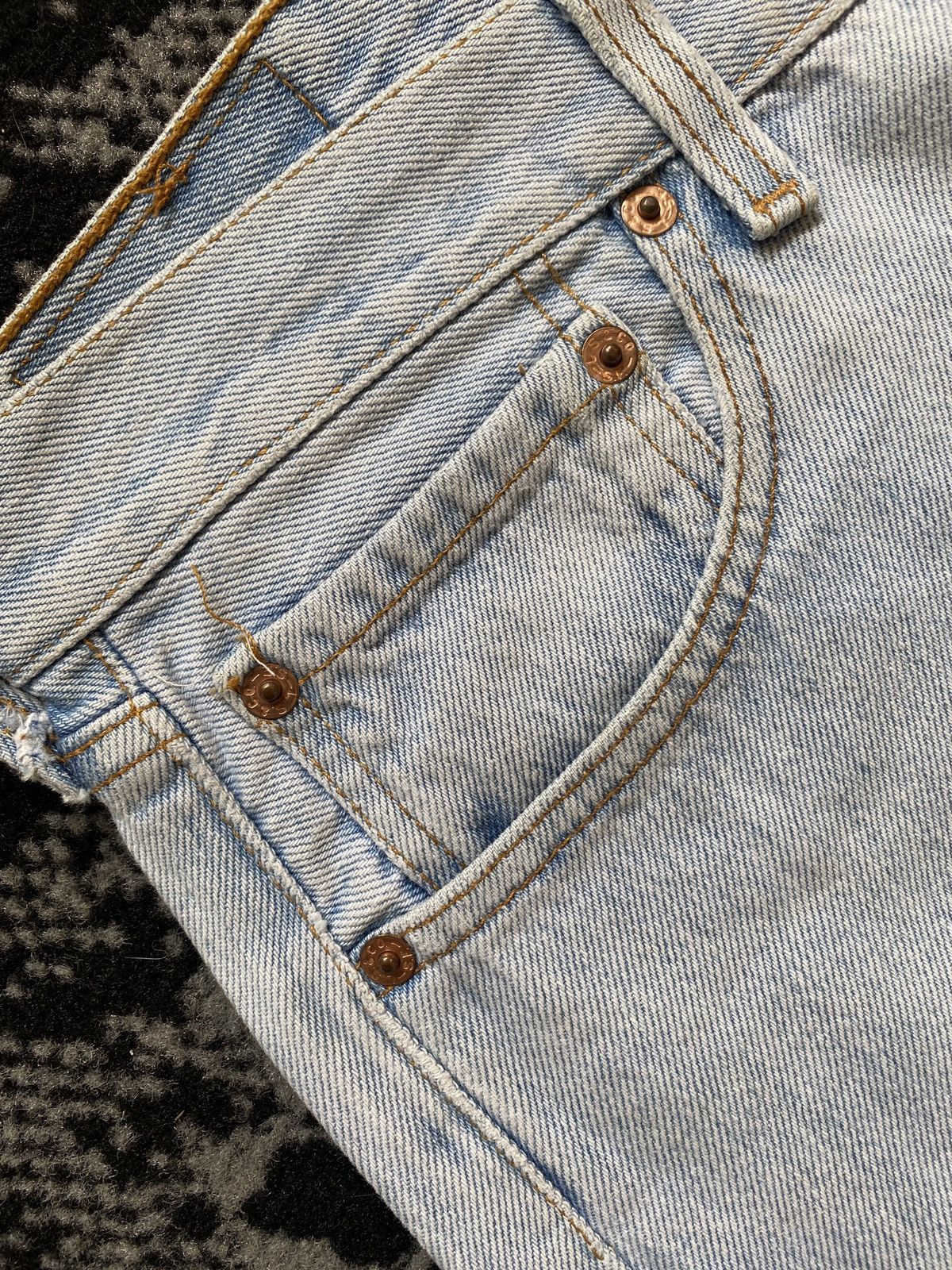 Levi's Levi's 501 Blue Denim Jeans Size US 32 / EU 48 - 4 Thumbnail