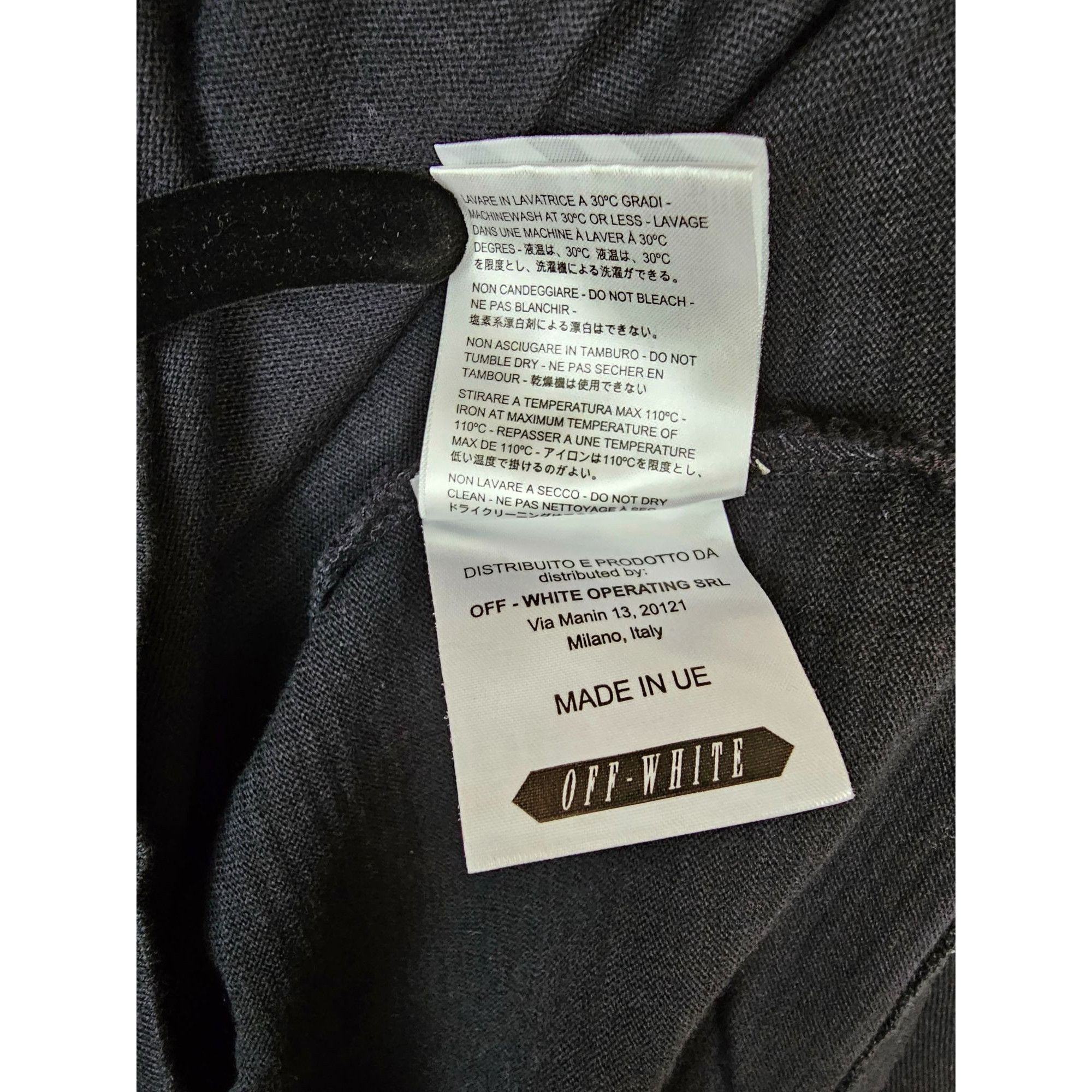 Off-White × Virgil Abloh OFF-WHITE "THE END" T-Shirt *RARE* Size US XL / EU 56 / 4 - 6 Thumbnail