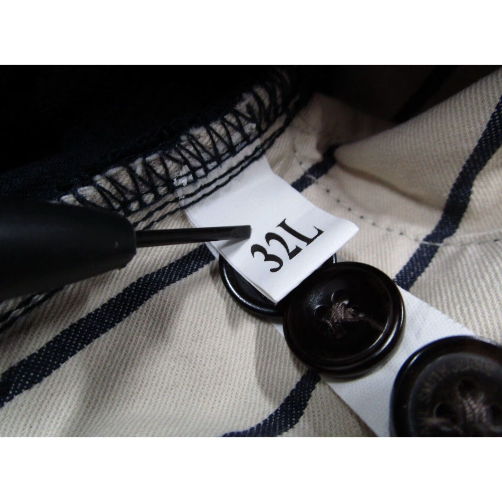 Paul Smith Paul Smith Chino Pants Mens 32 Blue Flat Front Zip Casual 5 Pocket 32x32 Size US 32 / EU 48 - 6 Thumbnail