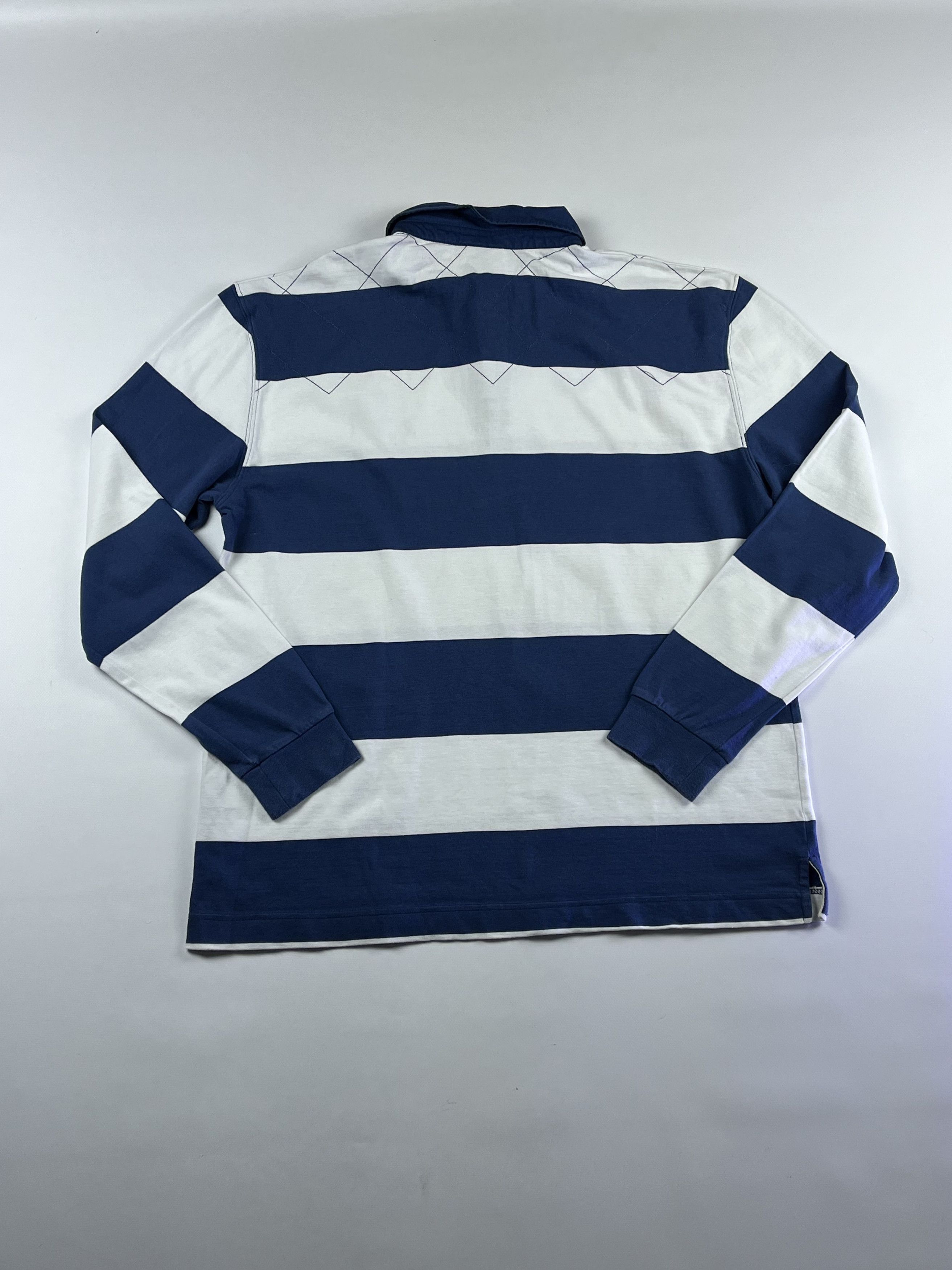 Barbour × Vintage Vintage Barbour Rugby Longsleeve Size US XL / EU 56 / 4 - 8 Thumbnail
