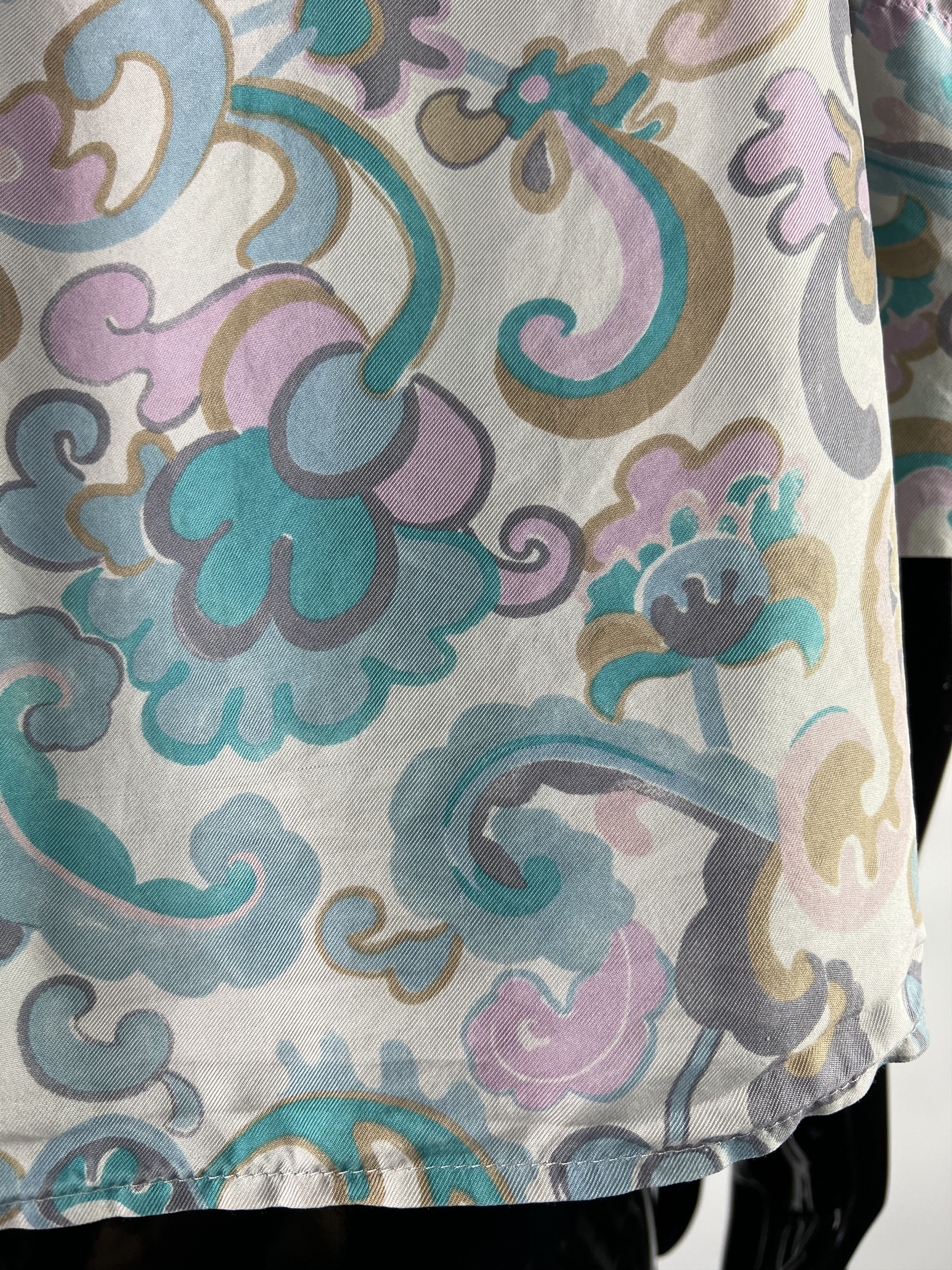 Chloe × See by Chloe See by Chloe Multicolor 100% Silk Blouse Size IT42 US6 Size M / US 6-8 / IT 42-44 - 6 Thumbnail