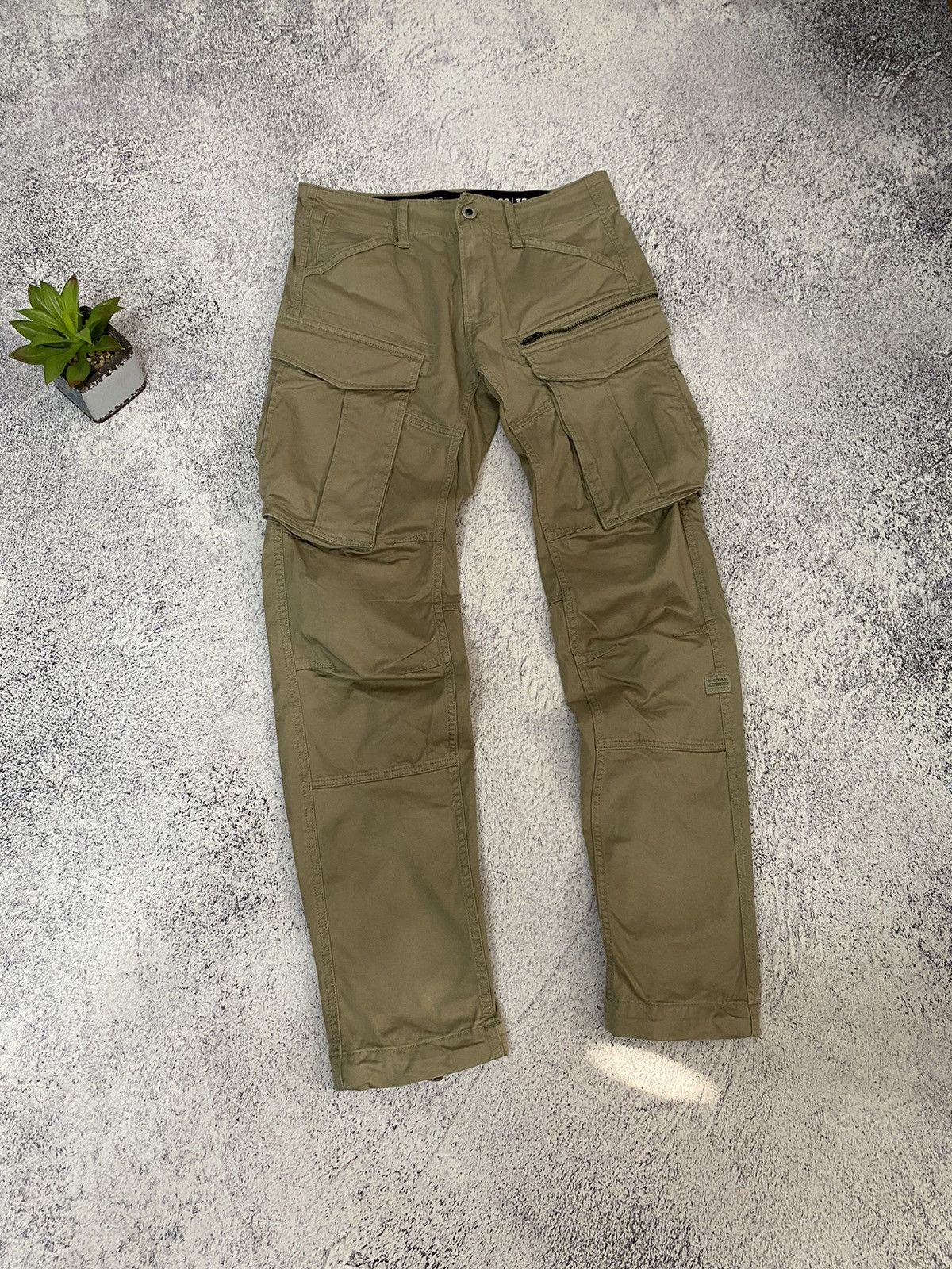 G-Star G-Star Raw Rovic Zip 3D Regular Tapered Cargo Utility Pants Size US 30 / EU 46 - 2 Thumbnail
