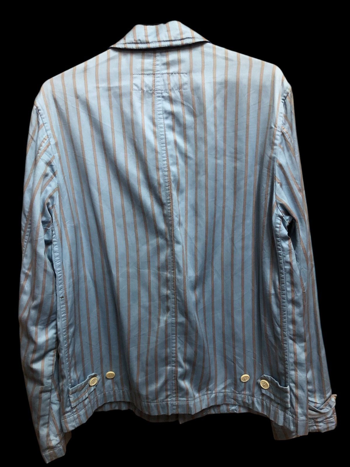 Comme des Garcons Comme des Garcons AD 2003 Stripe Jacket shirt Size US M / EU 48-50 / 2 - 2 Thumbnail