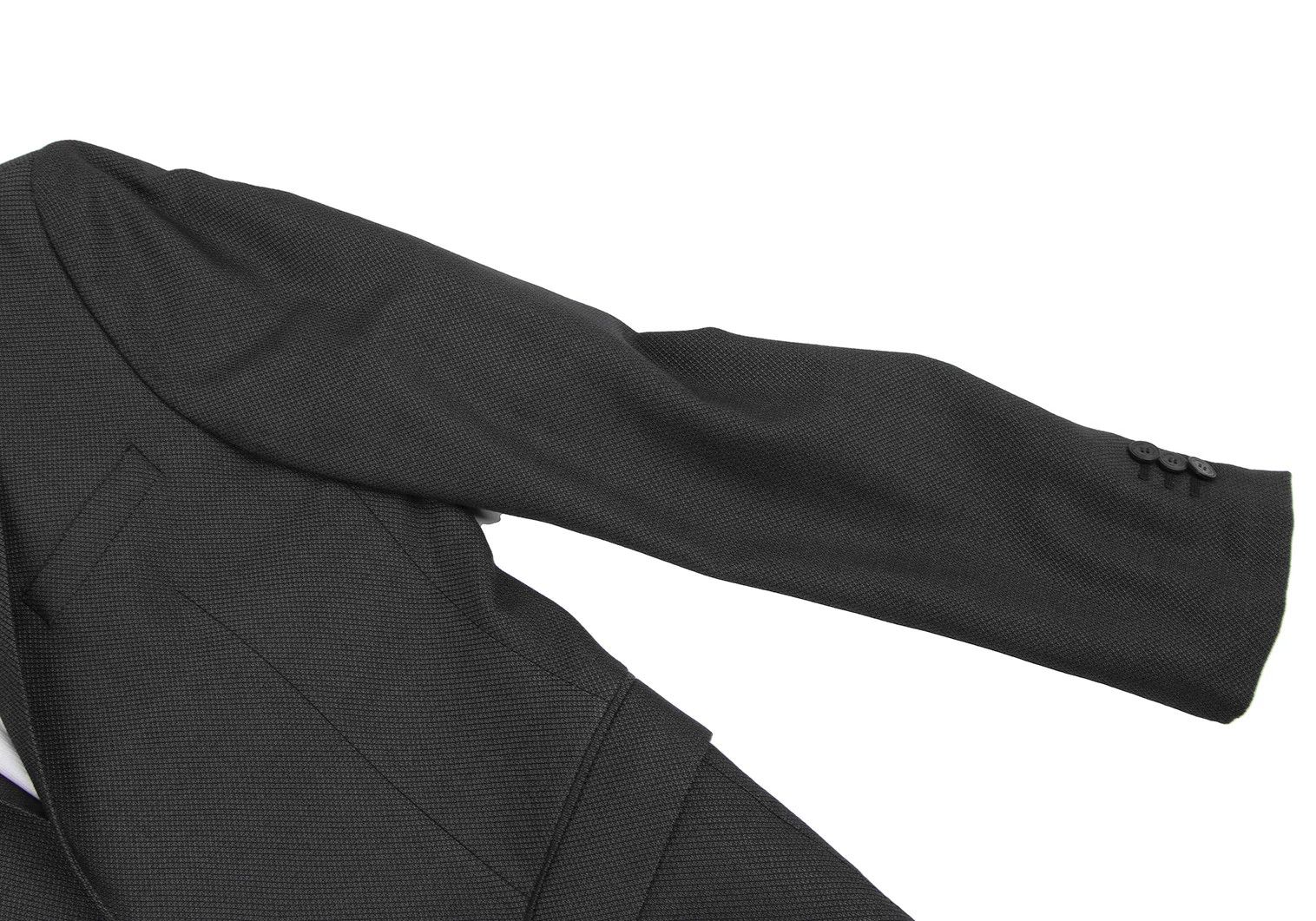 Emporio Armani Charcoal 1-Button Jacket in Excellent Condition Size US S / EU 44-46 / 1 - 4 Thumbnail