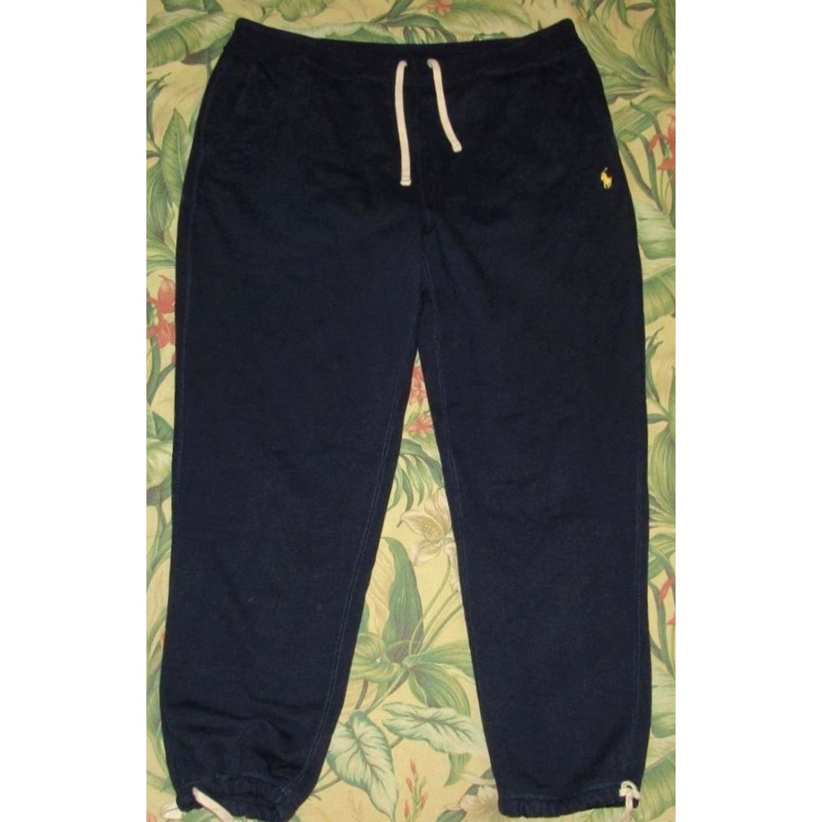 Polo Ralph Lauren Polo RALPH LAUREN Navy Blue Cotton Jogger Sweatpants Large Tall Men Regular XS? Size US L / EU 52-54 / 3 - 3 Thumbnail