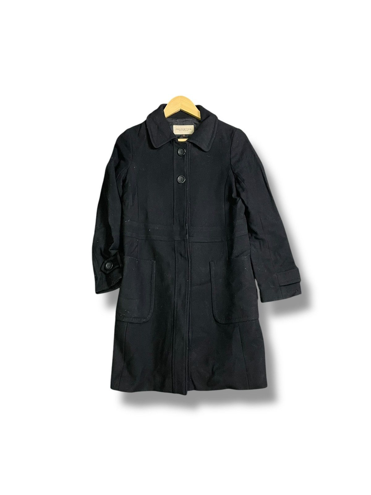 Japanese Brand × Vintage Proportion Body Dressing x Japanese Brand Wool Coat (36) Size US S / EU 44-46 / 1 - 1 Thumbnail
