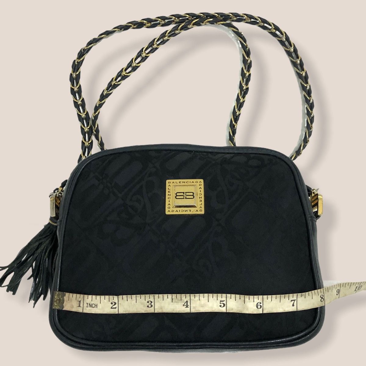 Balenciaga ‼️LASTDROP‼️AUTHENTIC BALENCIAGA BB VINTAGE CHAIN SHOULDER BAG Size ONE SIZE - 11 Thumbnail