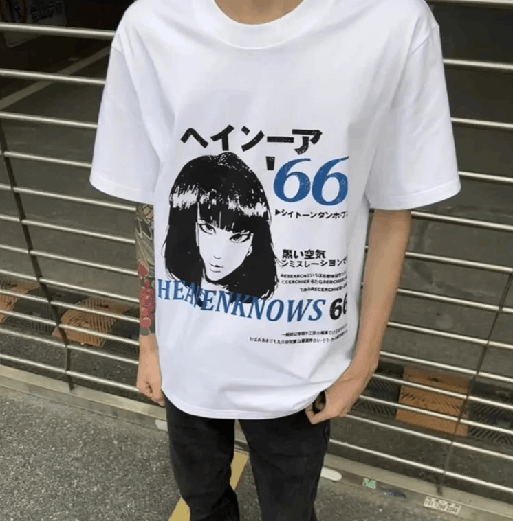 Vision Streetwear Tshirt Anime Vintage Size US L / EU 52-54 / 3 - 2 Thumbnail