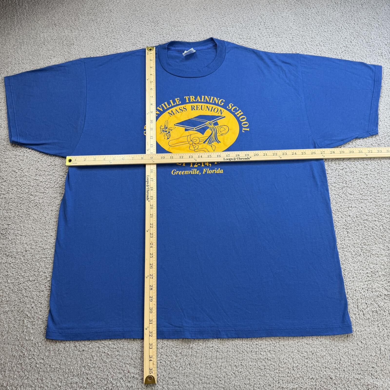 Jerzees Vintage 1996 Greenville Training School Reunion T Shirt 3XL Size US XXL / EU 58 / 5 - 3 Thumbnail
