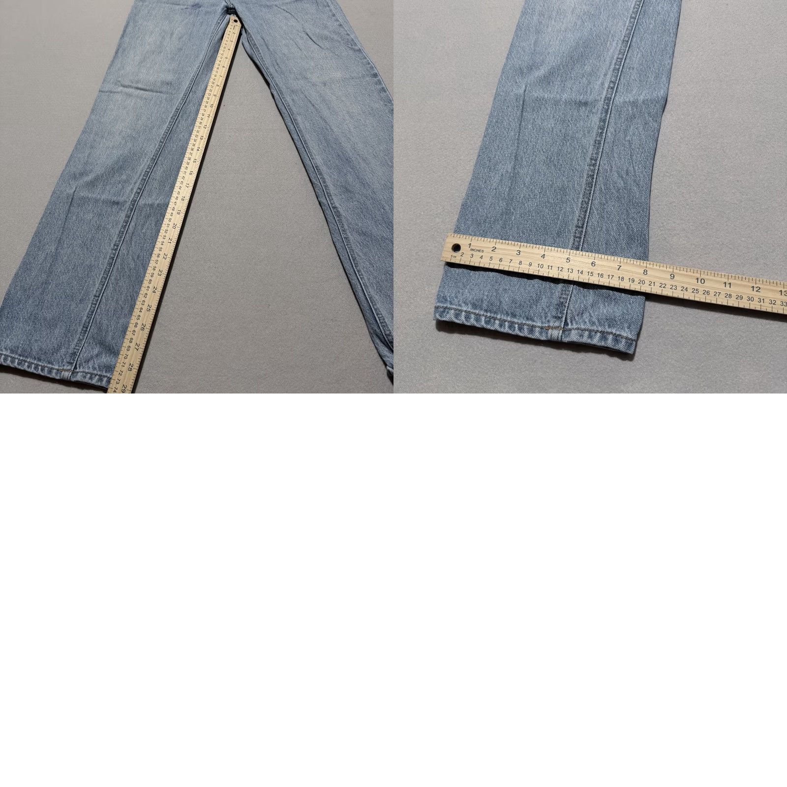 H&M H&M Jeans Women Light Blue Denim High Rise Pockets Classic Straight Zip Fly - 2 Size 26" / US 2 / IT 38 - 9 Thumbnail