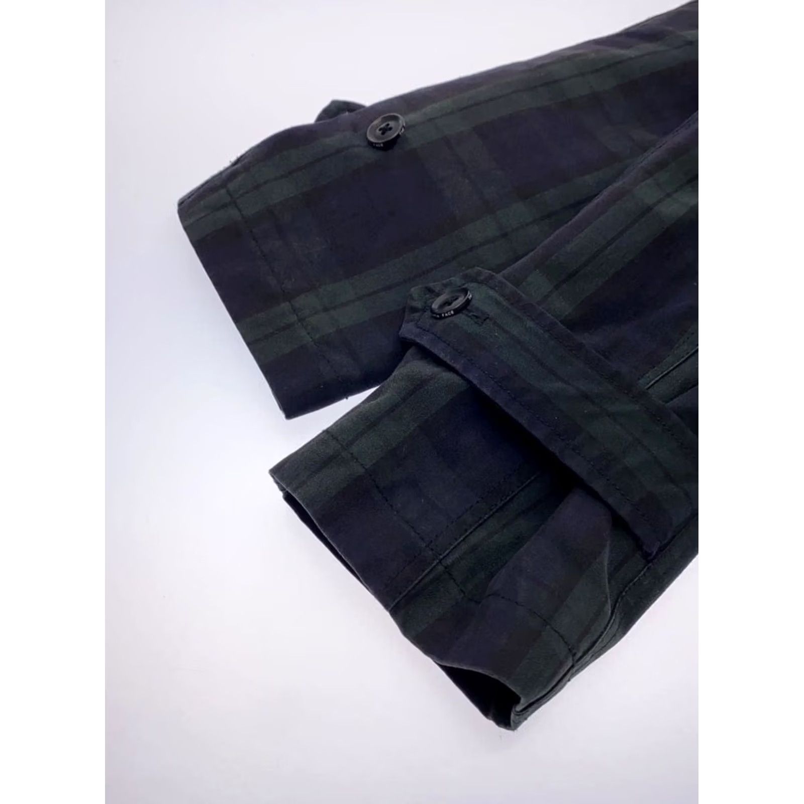 The North Face Purple Label THE NORTH FACE PURPLE LABEL Coat Men's M Green Check Button Casual Cotton Overcoat Japan Size US M / EU 48-50 / 2 - 4 Thumbnail