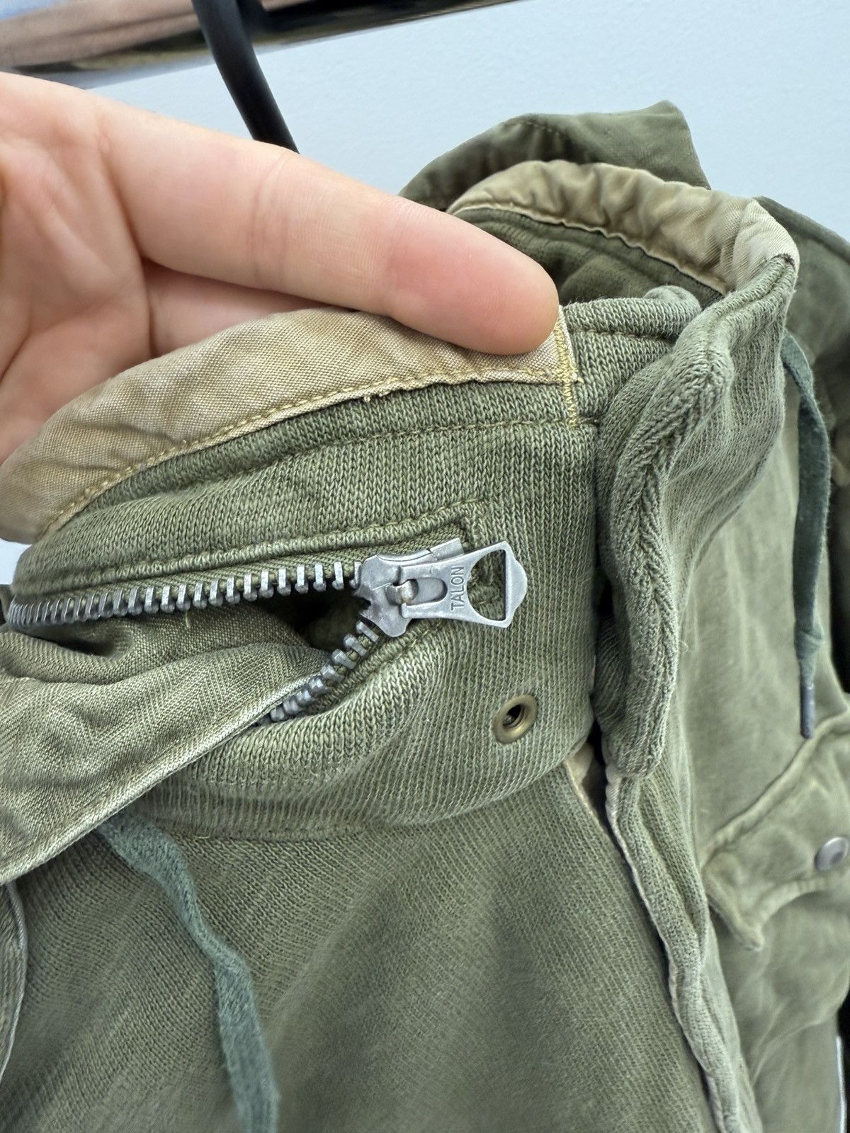 Polo Ralph Lauren Polo Ralph Lauren Military Patch Stowaway Zip Pullover Size US L / EU 52-54 / 3 - 6 Thumbnail