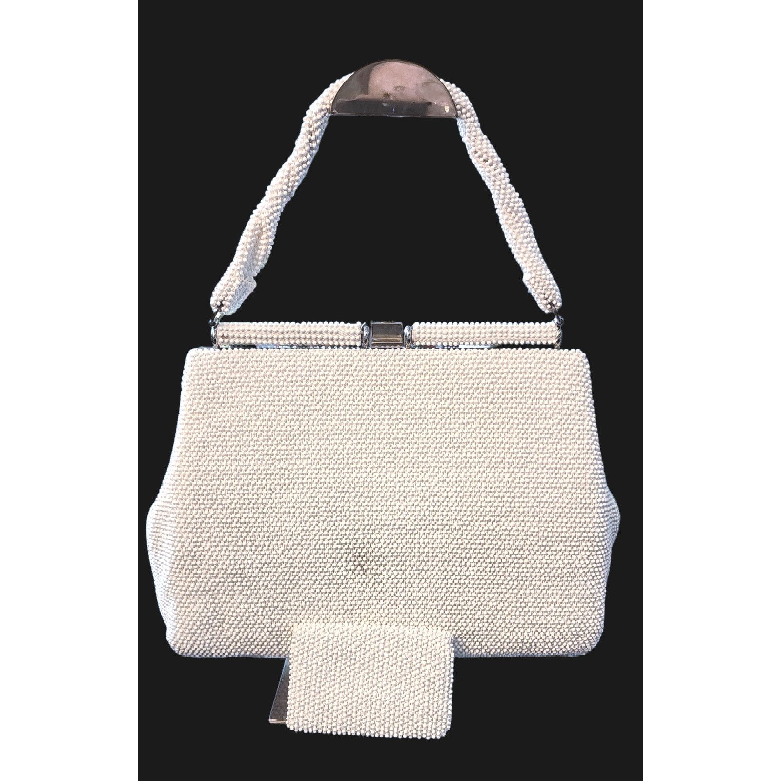 Other Vintage 1950s Lemured Petite Beaded Handbag & coin purse Size ONE SIZE - 2 Thumbnail