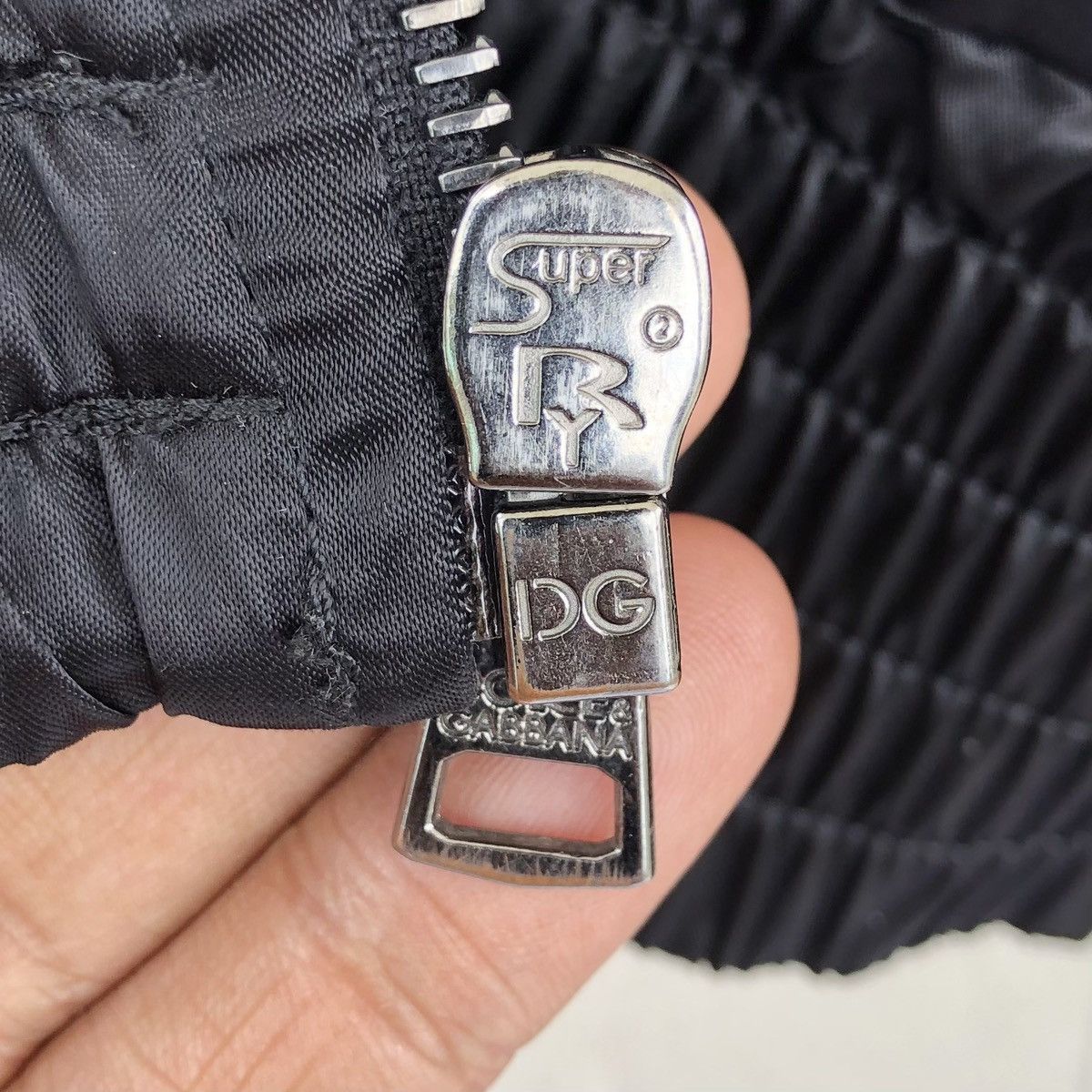 Dolce & Gabbana Dolce & Gabbana SS04 Nylon Bomber Jacket Made In Italy Size US M / EU 48-50 / 2 - 22 Thumbnail