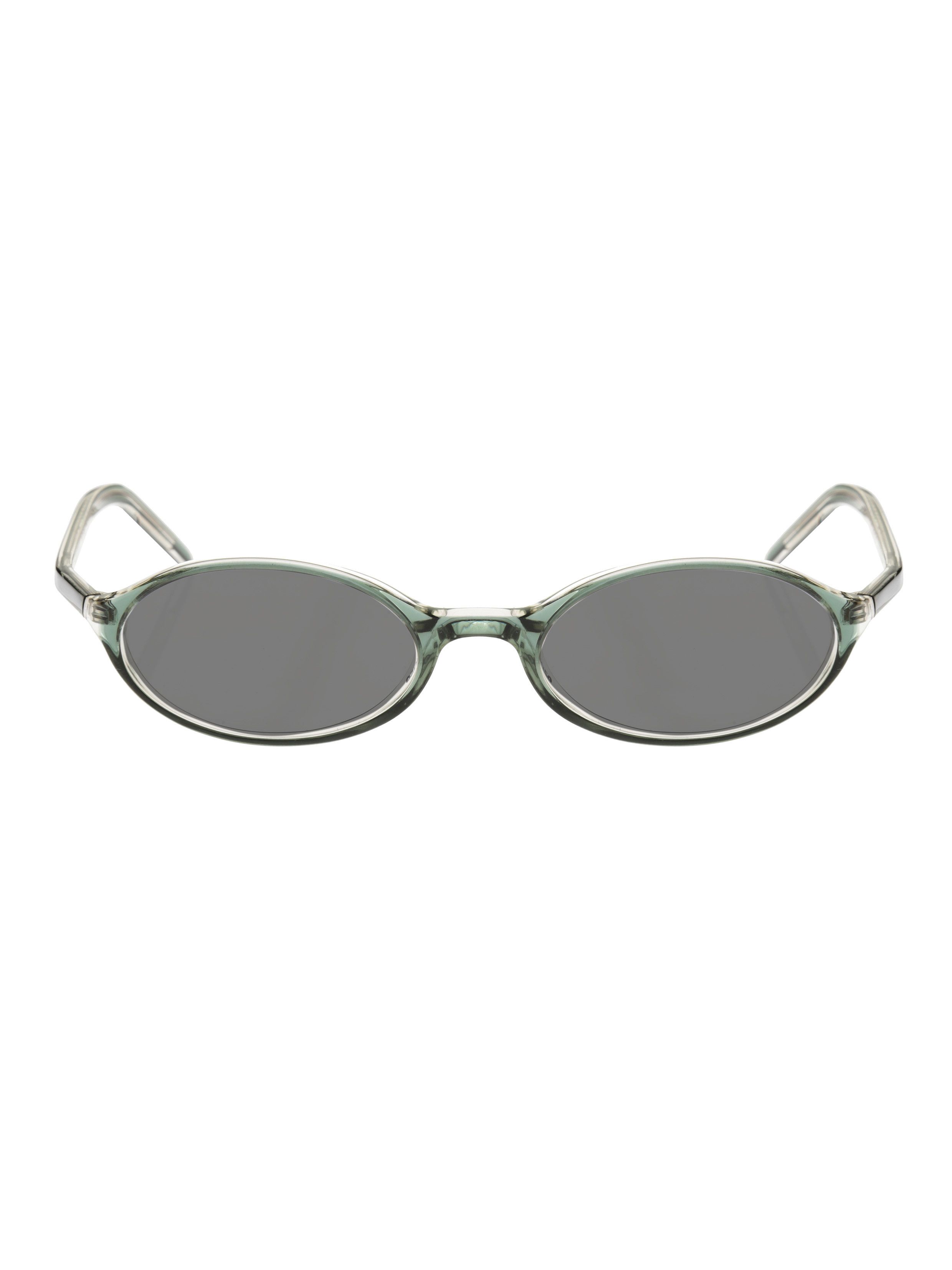 Burberry Burberry '90s Bottle Green Oval Sunglasses Black Size ONE SIZE - 1 Thumbnail