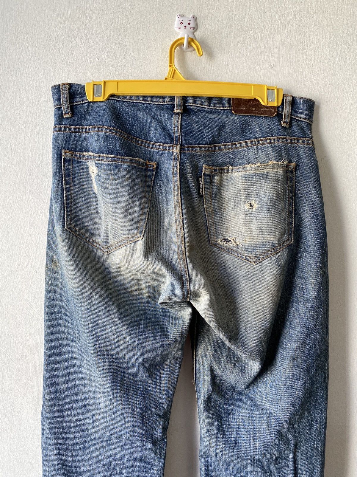 Japanese Brand Japanese Brand Ehyphen World Gallery Distressed Denim Size US 32 / EU 48 - 11 Thumbnail