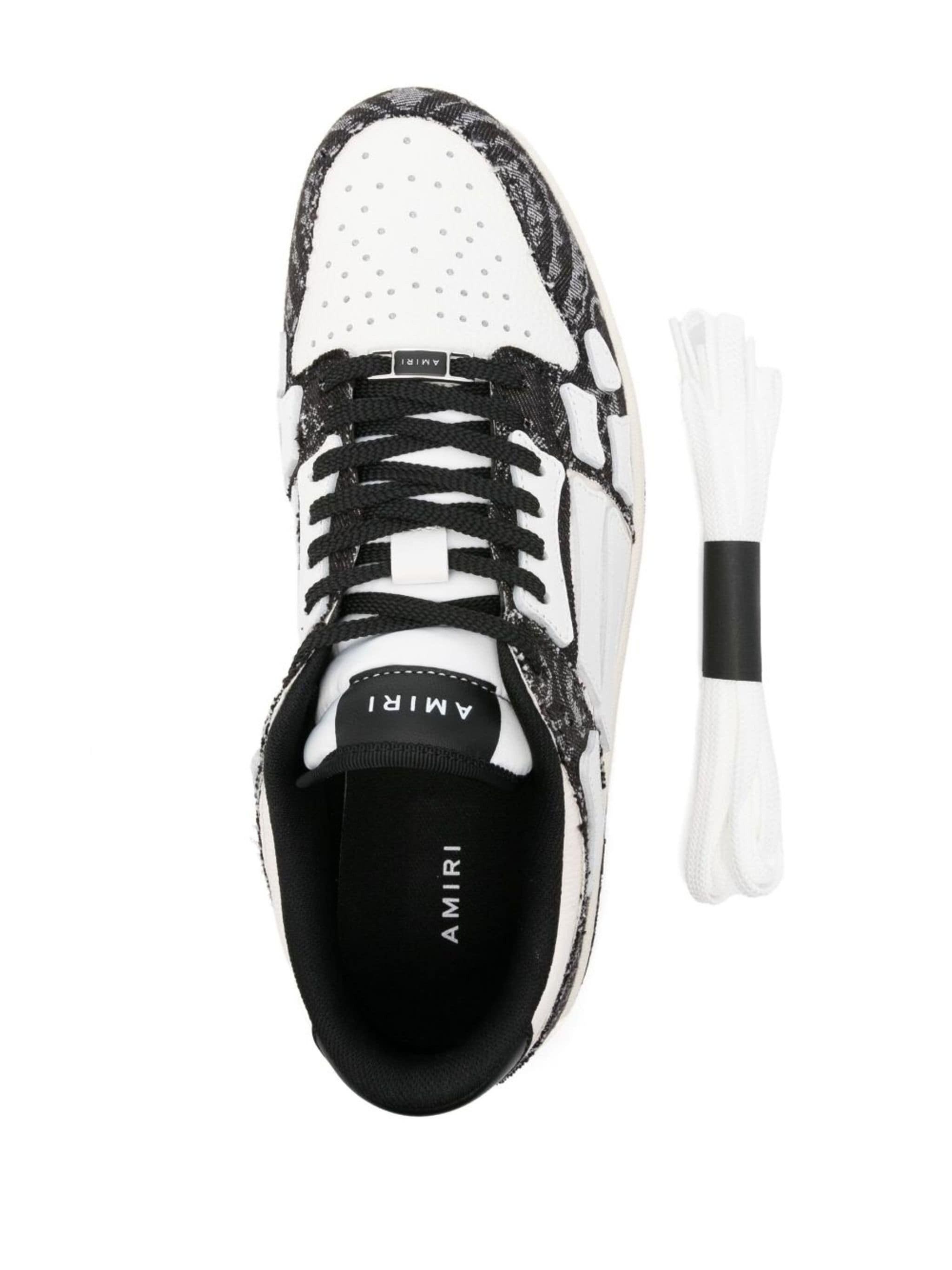 Amiri o1s1wg111125 Bandana Denim Sneakers in Multicolor Size US 10 / EU 43 - 4 Thumbnail