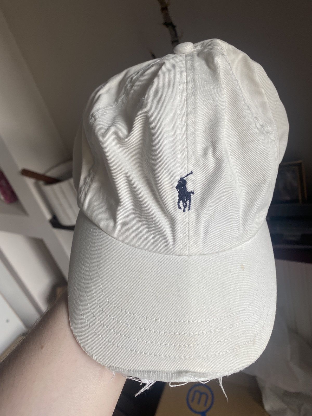 Ralph Lauren × Vintage Vintage trashed distreesed Ralph lauren Small pony cap Size ONE SIZE - 1 Thumbnail
