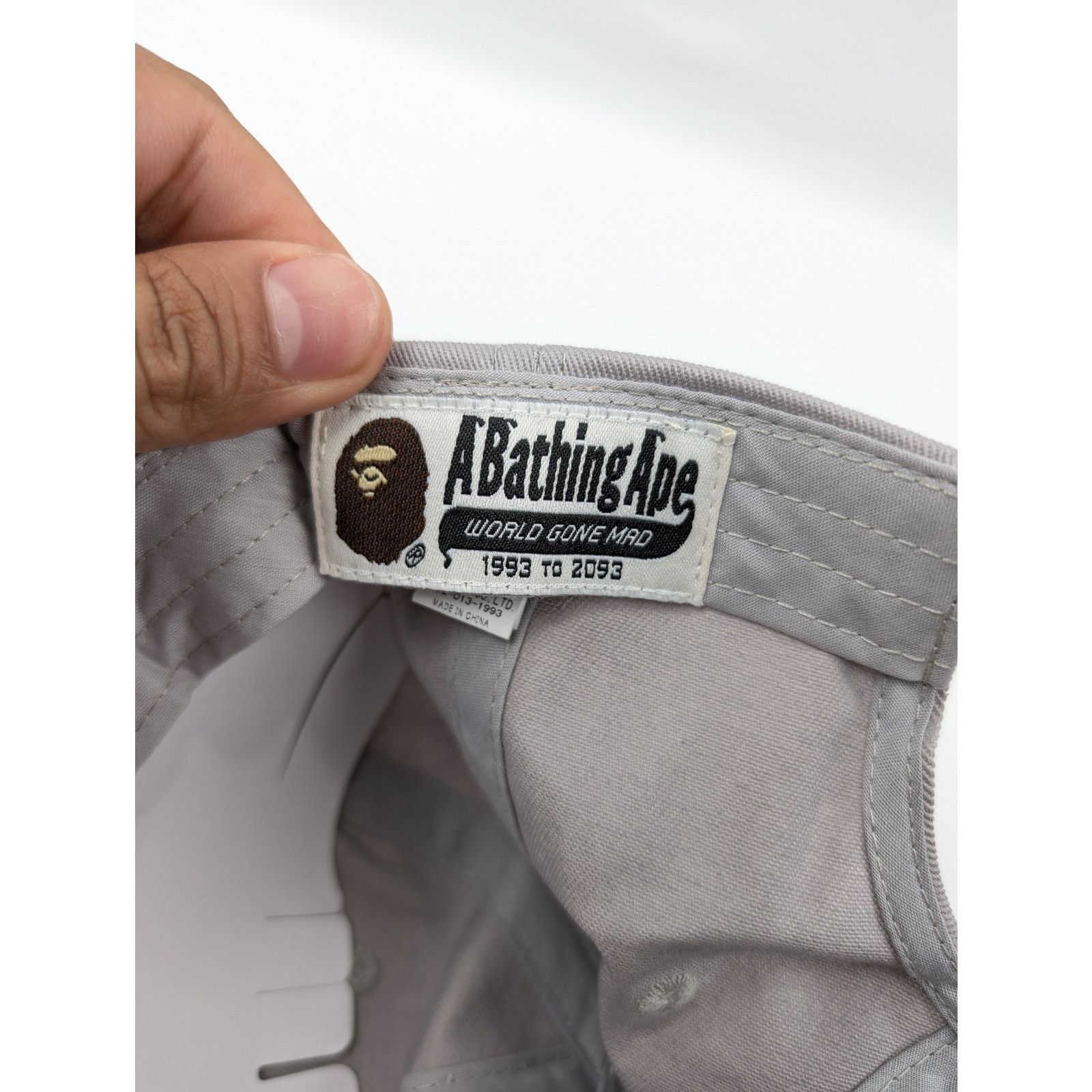 Bape o1rshd1 Q:3 / Size: OS / Cap / Hat in Gray Size ONE SIZE - 12 Thumbnail