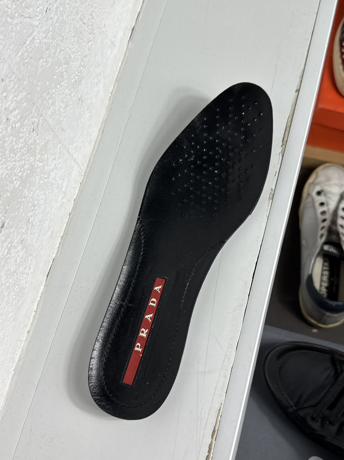 Prada Prada Women’s Black Sneakers Size 38 Loafers Size US 8 / IT 38 - 16 Thumbnail