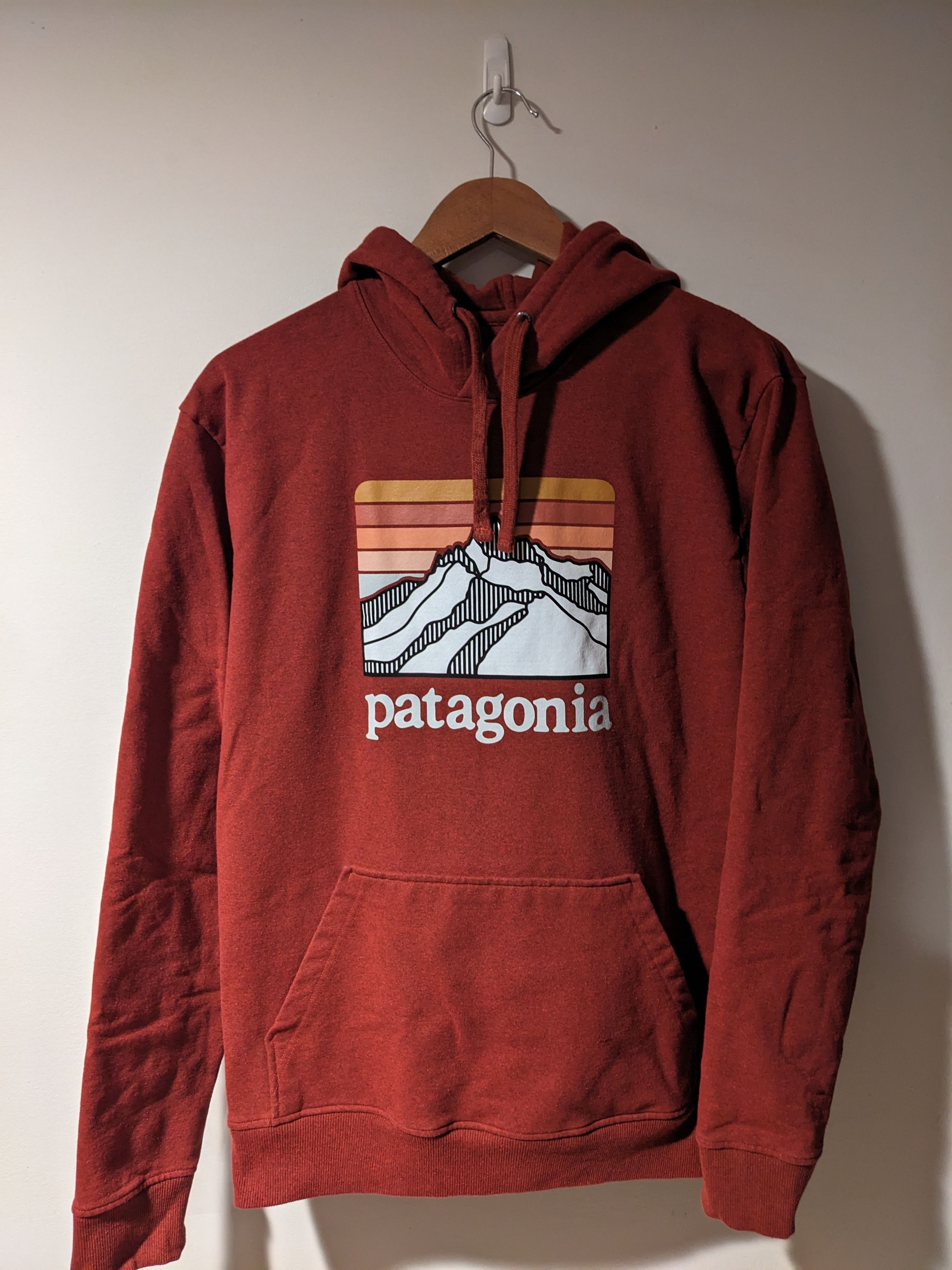 Designer × Patagonia Patagonia Red Orange Regular Fit Medium Uprisal Hoodie Size US M / EU 48-50 / 2 - 1 Thumbnail