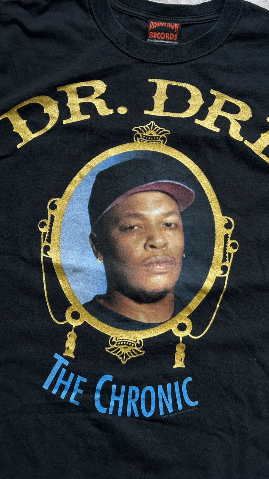 Band Tees 2005 Death Row Dr. Dre The Chronic Vintage Tee Size US M / EU 48-50 / 2 - 6 Thumbnail