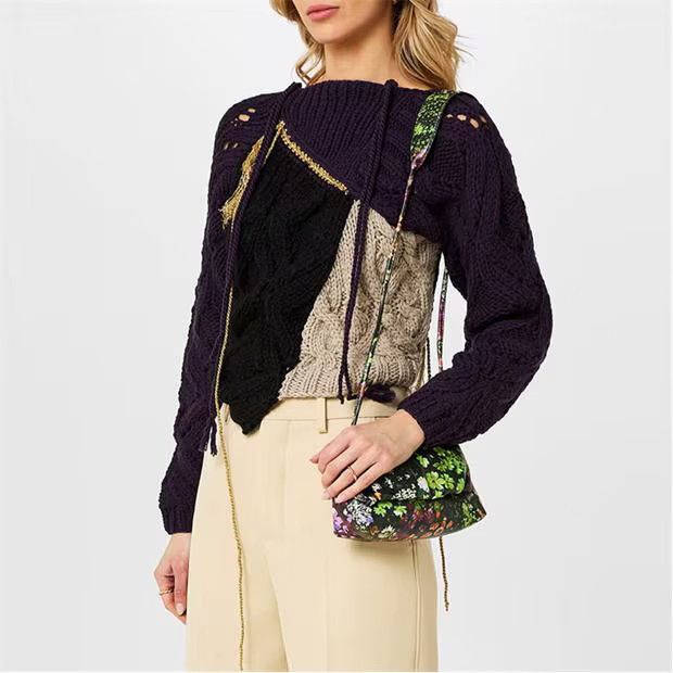 Dries Van Noten o1g2r1mq1024 Sweaters in Multicolor Size XS / US 0-2 / IT 36-38 - 4 Thumbnail