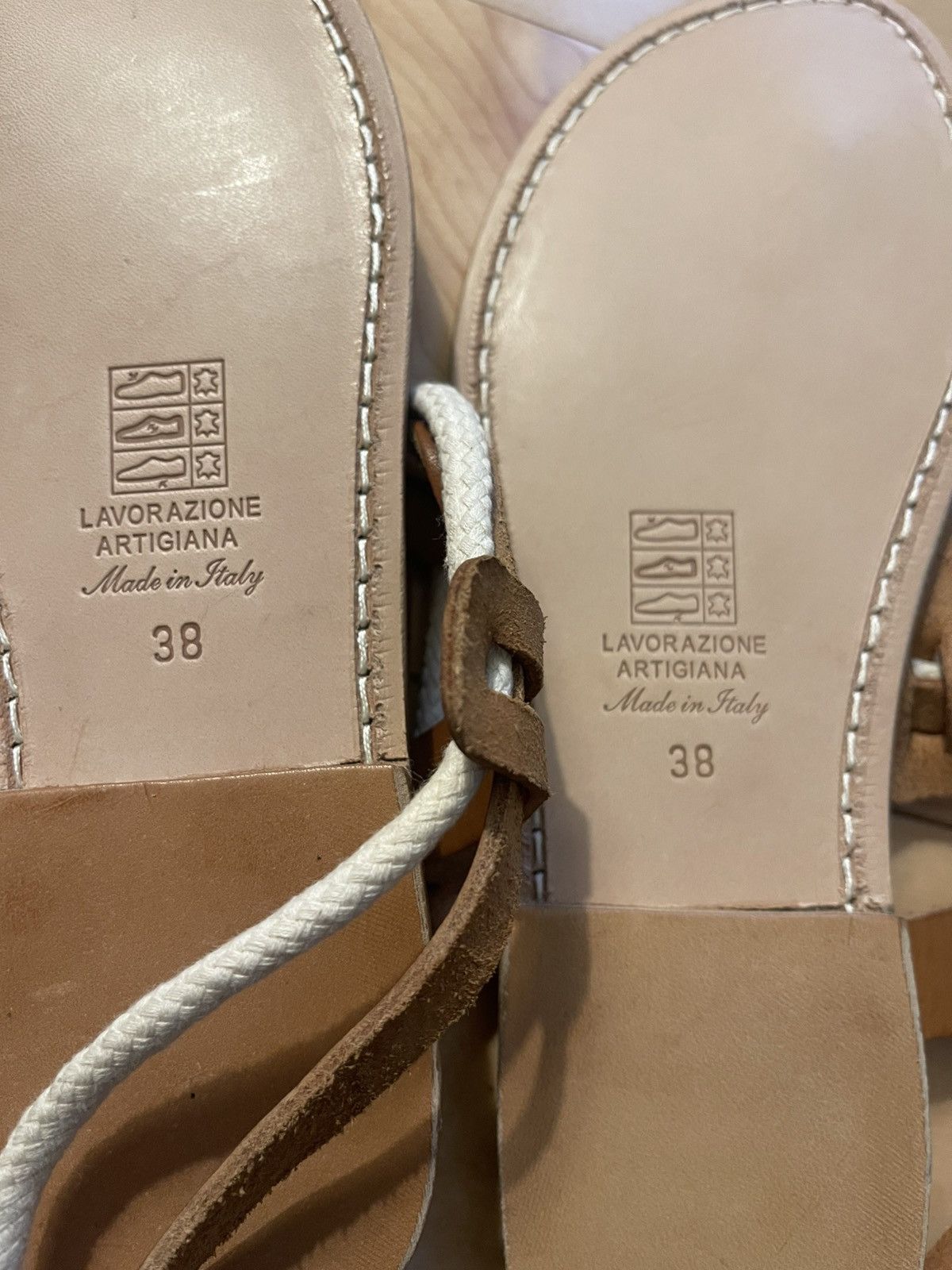 Officine Generale Officine Generale women’s gladiators sandals new 38 Italy Size US 8 / IT 38 - 4 Thumbnail