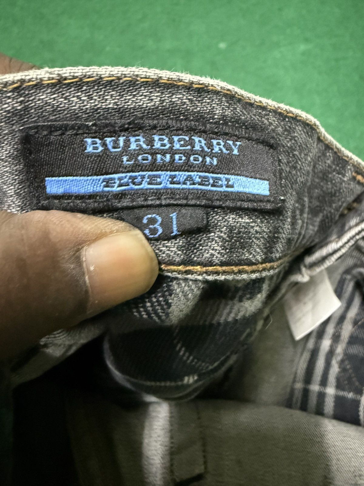 Burberry Vintage Burberry Jeans Pants rare distressed look a like Size US 32 / EU 48 - 8 Thumbnail