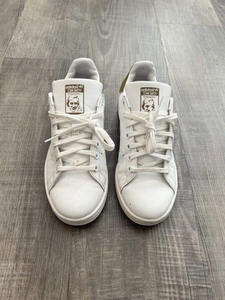 Adidas ADIDAS • STAN SMITH J "2021 Wild Moss" (5.5M) Size US 5.5 / EU 38 - 4 Thumbnail