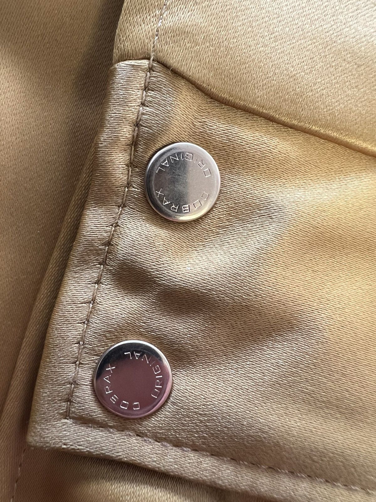 Fear of God Fear of God Gold Satin Baseball Jacket Fifth Collection Size US M / EU 48-50 / 2 - 9 Thumbnail