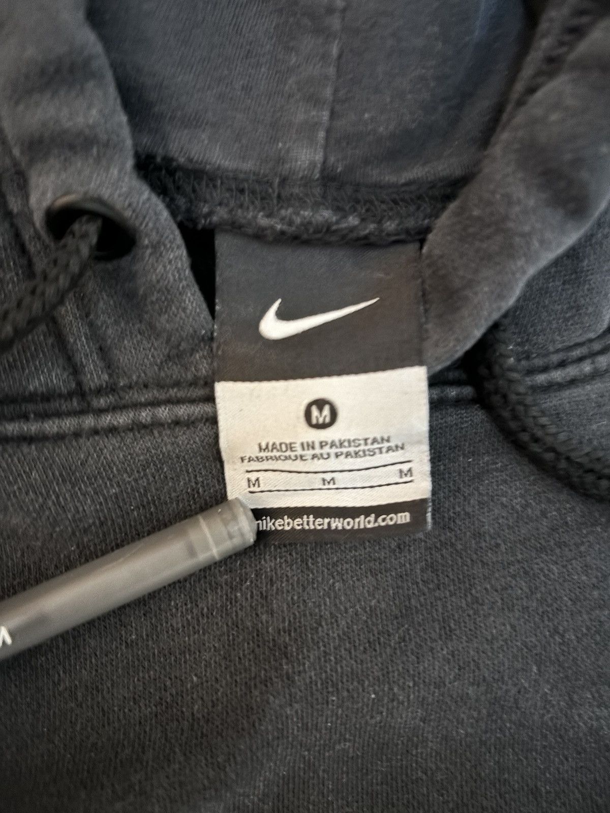 Nike black nike mini swoosh chest hoodie Size US M / EU 48-50 / 2 - 6 Thumbnail