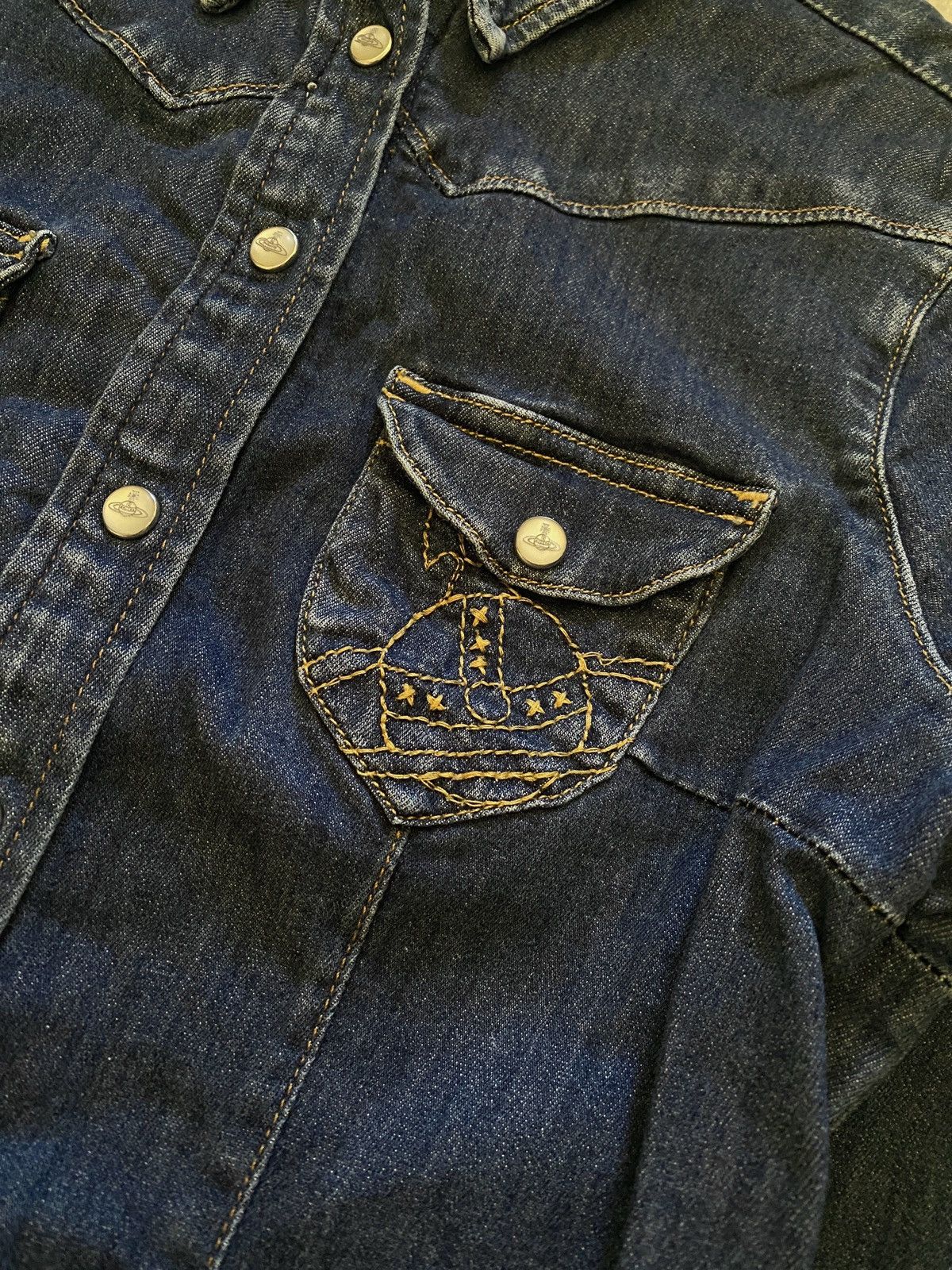 Lee × Vivienne Westwood Vivienne Westwood & Lee denim rider blouse Size S / US 4 / IT 40 - 5 Thumbnail