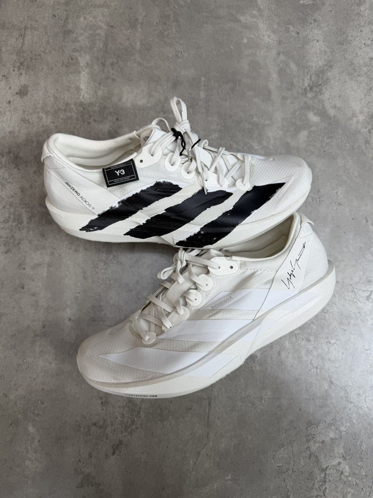 Y-3 Adidas Y-3 Adizero Adios 9 Sneakers Size US 10 Size US 10 / EU 43 - 1 Thumbnail