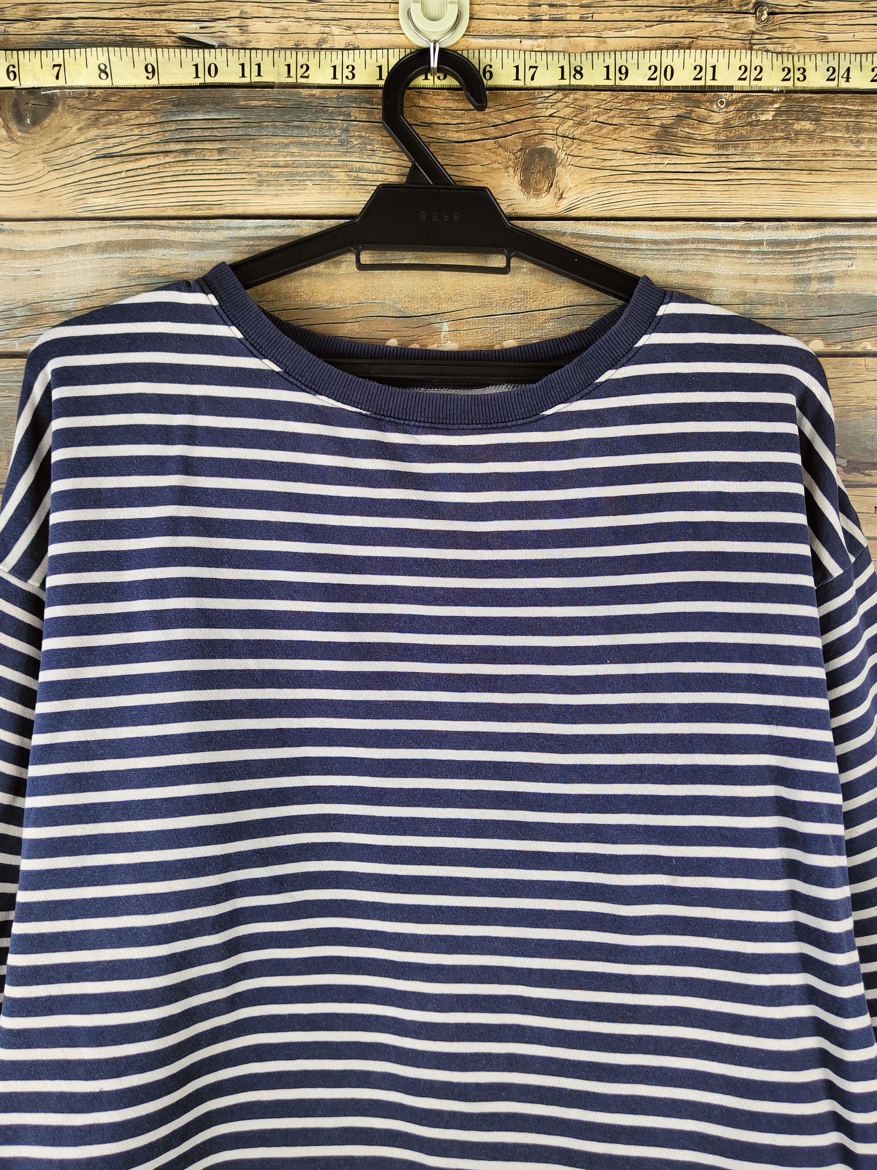 Japanese Brand Kurt Cobain fashion by Japanese Brand Blue White Sweatshirt Size L / US 10 / IT 46 - 2 Thumbnail