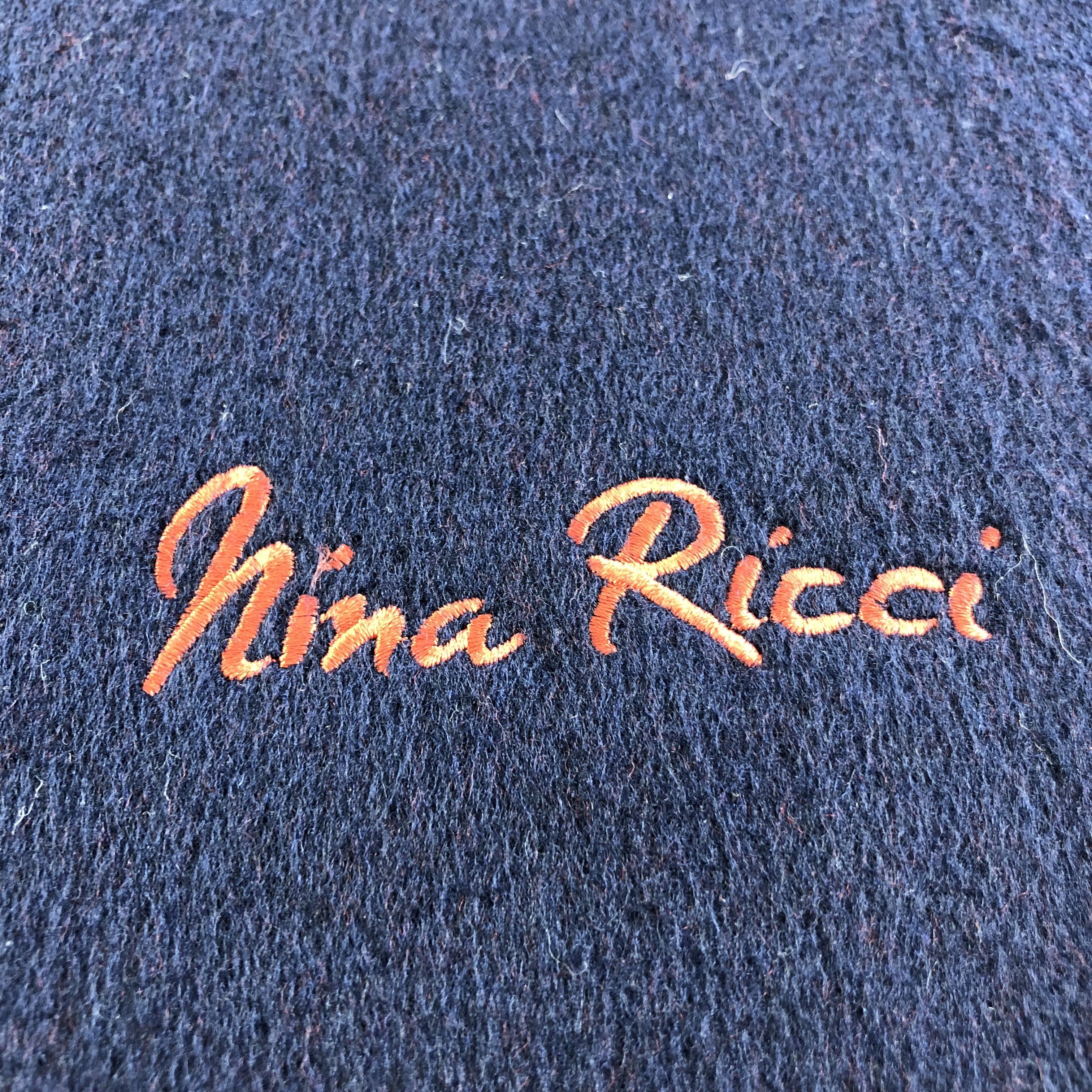 Nina Ricci Nina Ricci Wool Scarf Muffler V1972 Size ONE SIZE - 4 Thumbnail