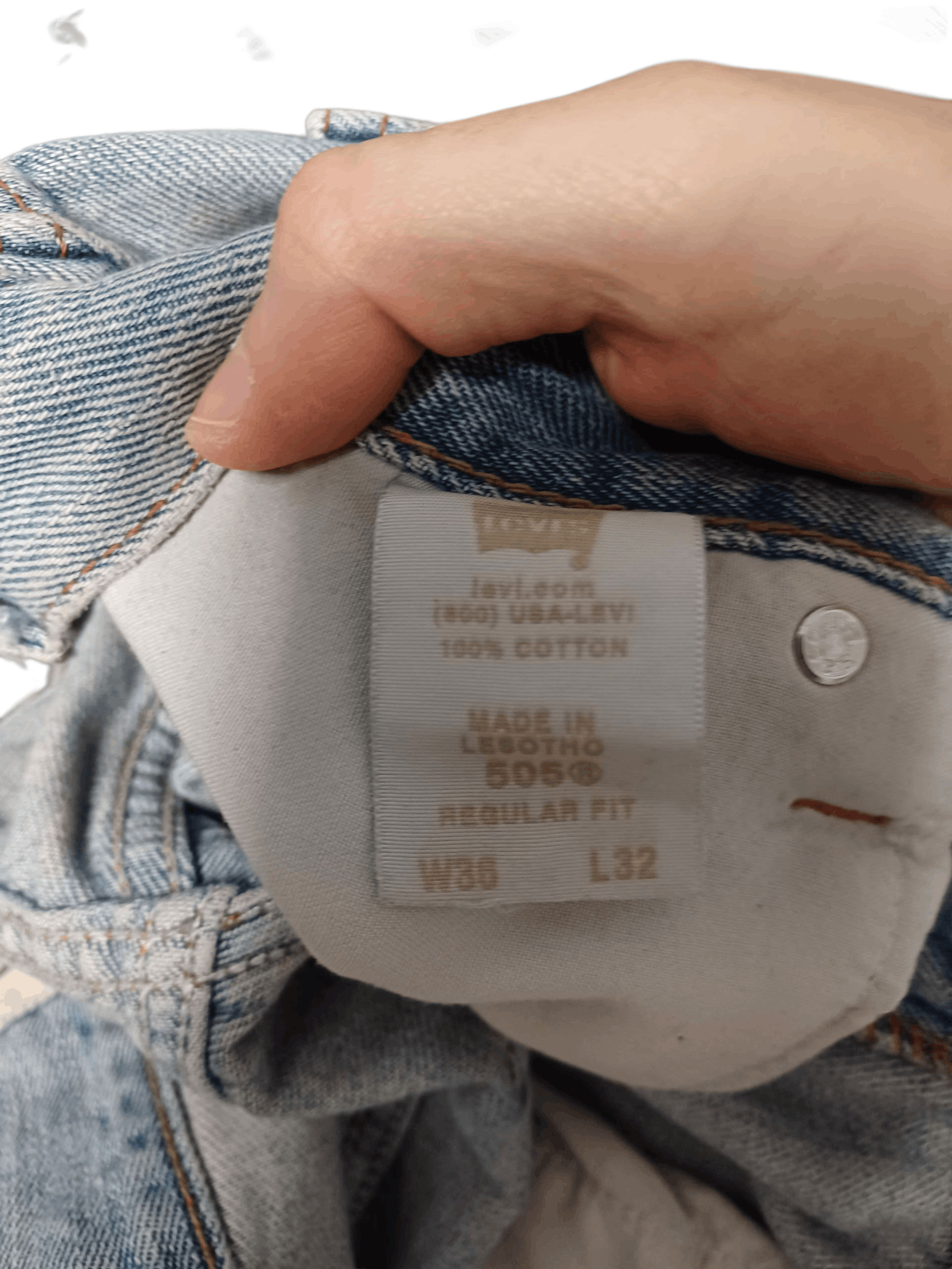 Levi's Vintage Clothing LEVIS 505 VINTAGE REGULAR FIT JEANS DENIM Size US 36 / EU 52 - 6 Thumbnail