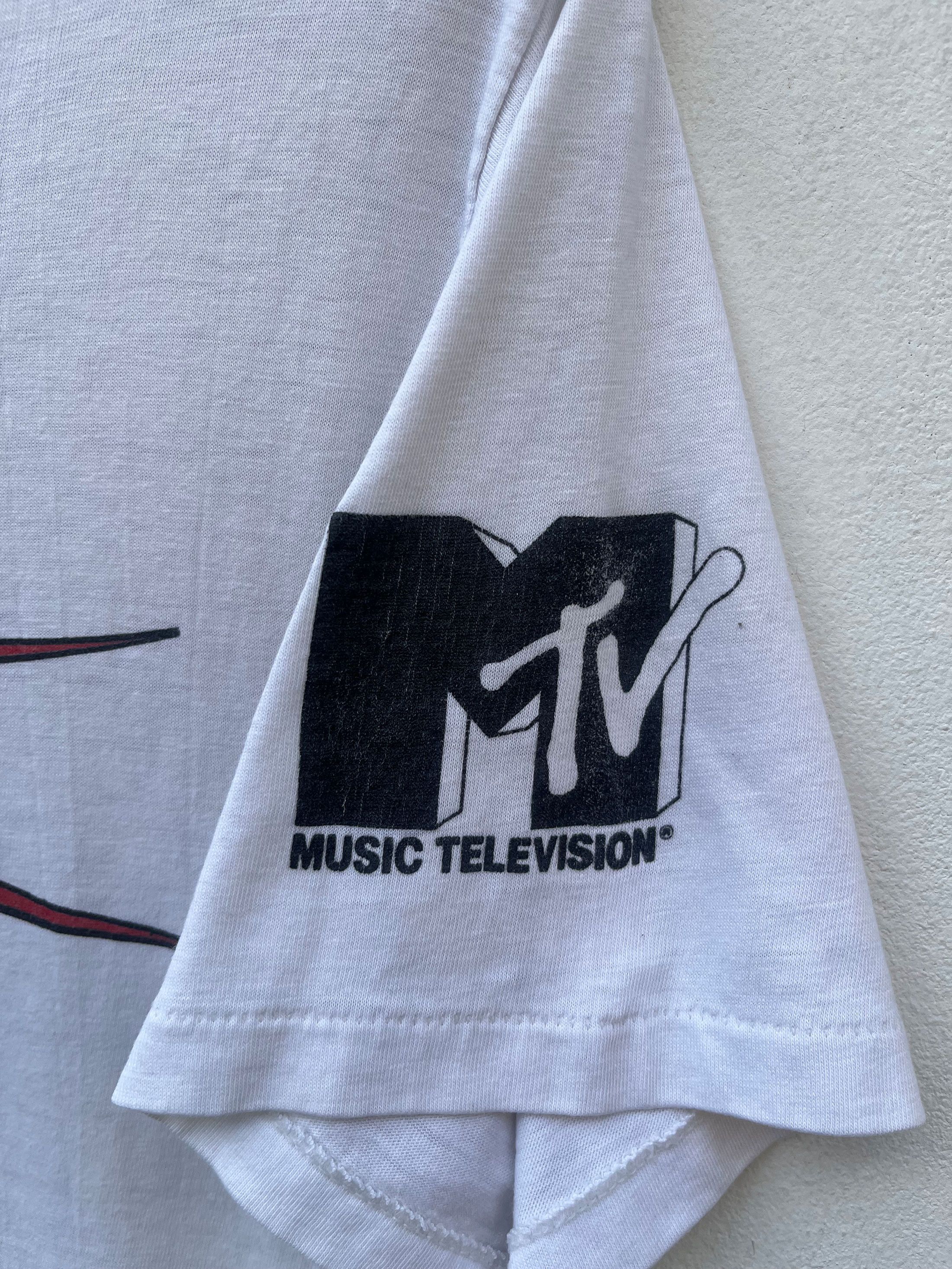 Band Tees Vintage Dave Tv 80s MTV Music Television David Lee Roth Size US L / EU 52-54 / 3 - 4 Thumbnail